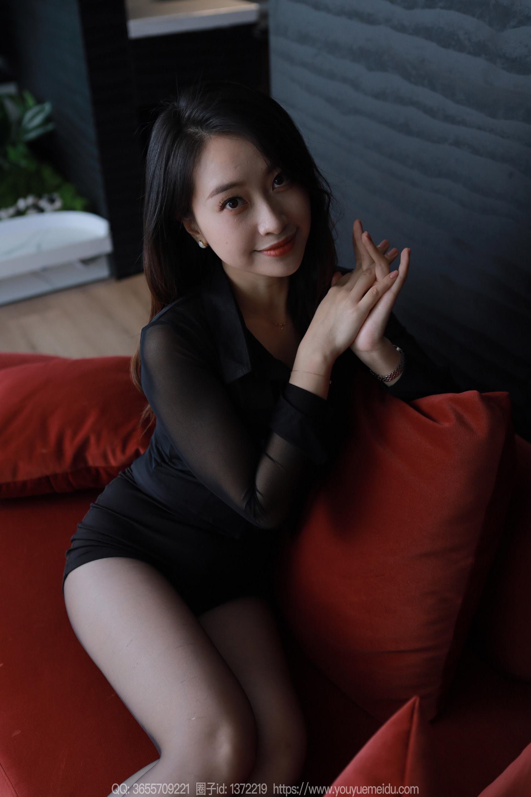 图片[16]-[IESS异思趣向] 2024.04.08 丝享家1710：小婕《红色沙发（上）》[89P] – 速更版-美库