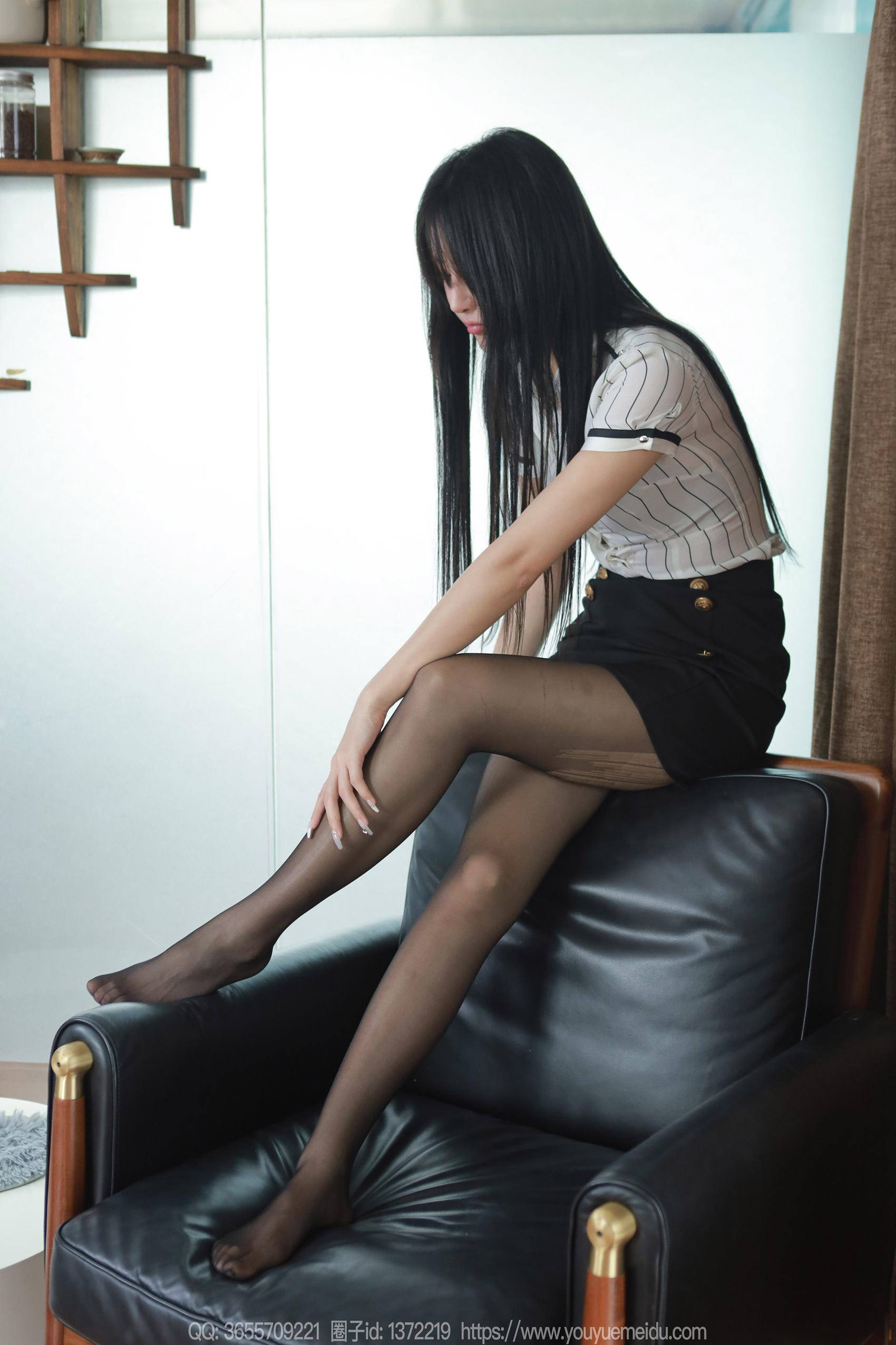 图片[41]-[IESS异思趣向] 2024.04.09 丝享家1711：小宝《竖条纹衬衫》[77P] – 速更版-美库