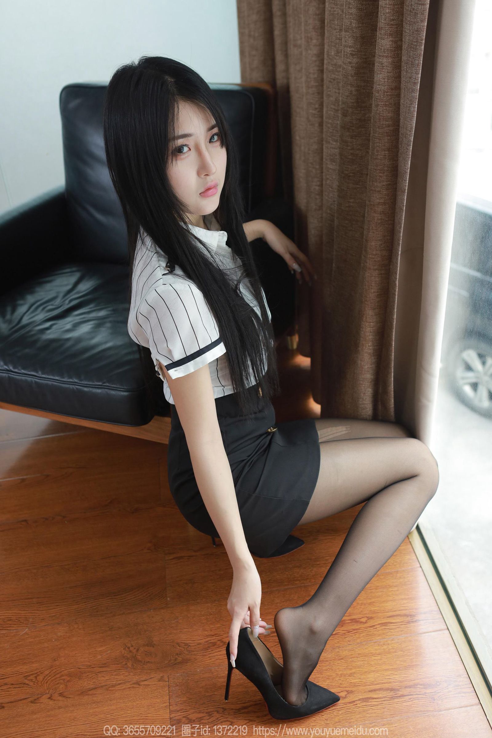 图片[48]-[IESS异思趣向] 2024.04.09 丝享家1711：小宝《竖条纹衬衫》[77P] – 速更版-美库