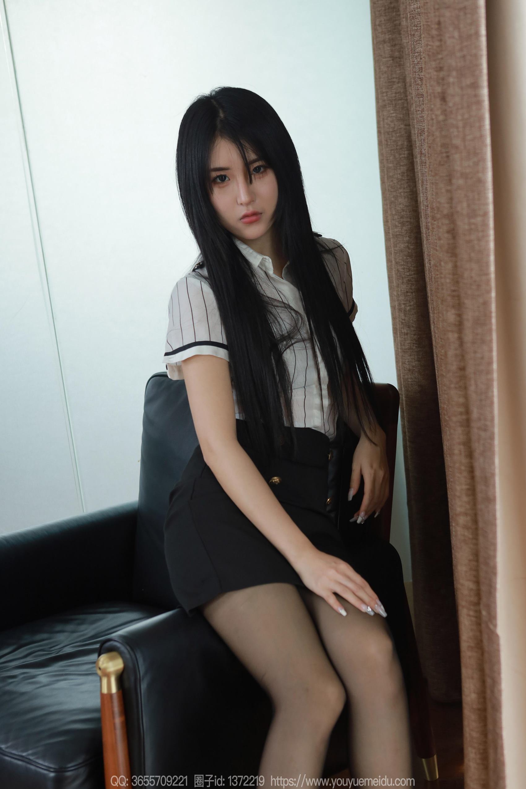 图片[50]-[IESS异思趣向] 2024.04.09 丝享家1711：小宝《竖条纹衬衫》[77P] – 速更版-美库