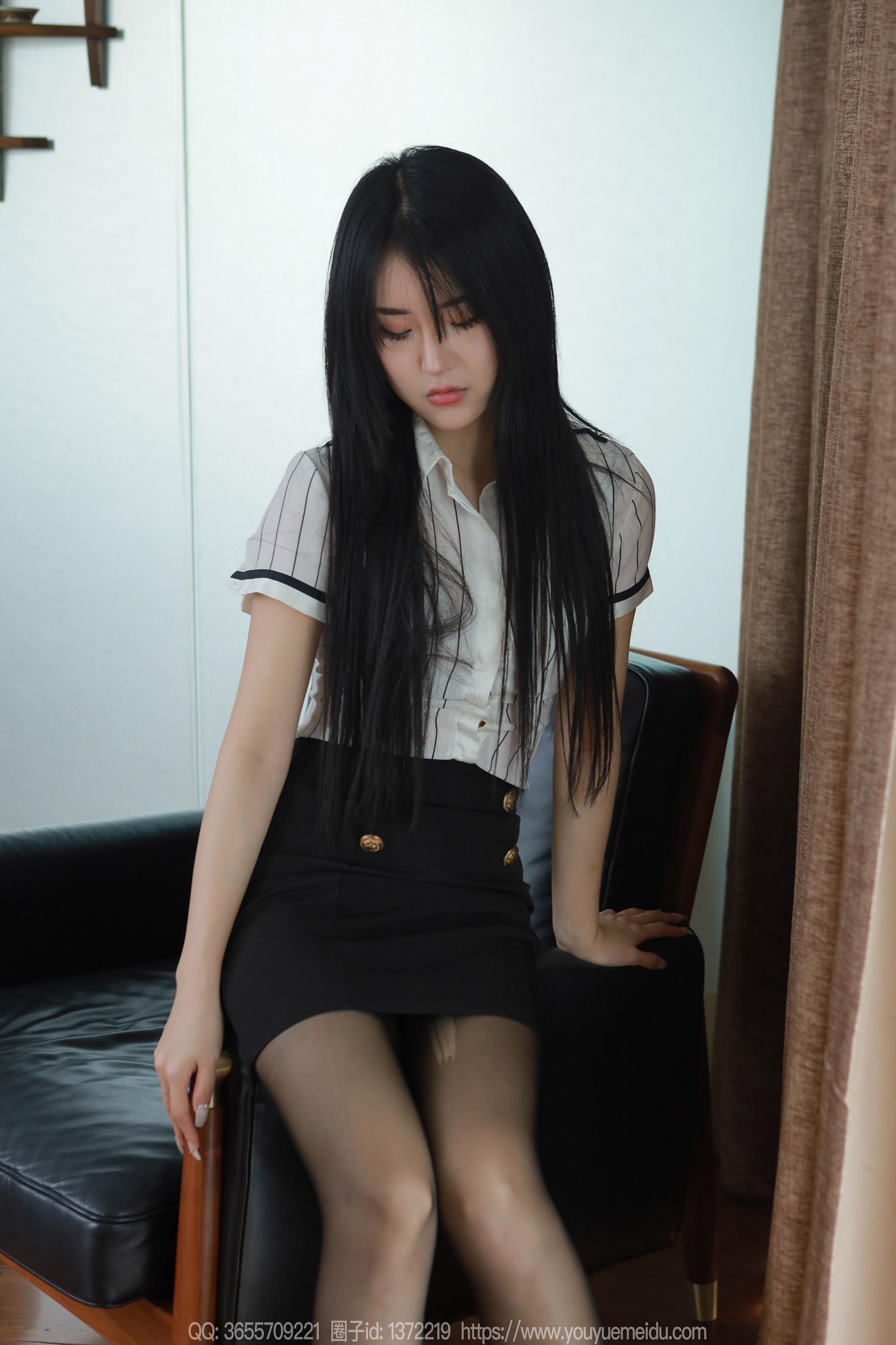 图片[52]-[IESS异思趣向] 2024.04.09 丝享家1711：小宝《竖条纹衬衫》[77P] – 速更版-美库