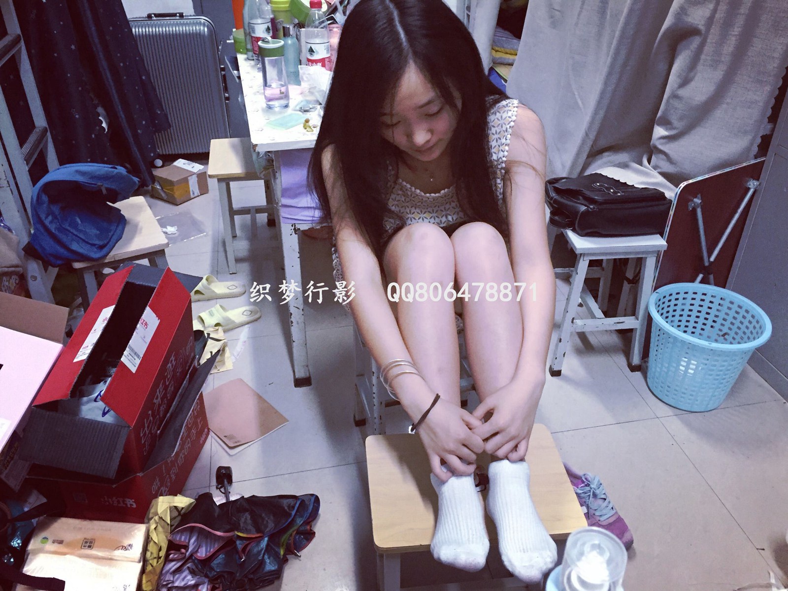 图片[19]-织梦行影@NO.012-第十二期 宿舍白袜运动鞋（白棉）[23P] – 速更版-美库