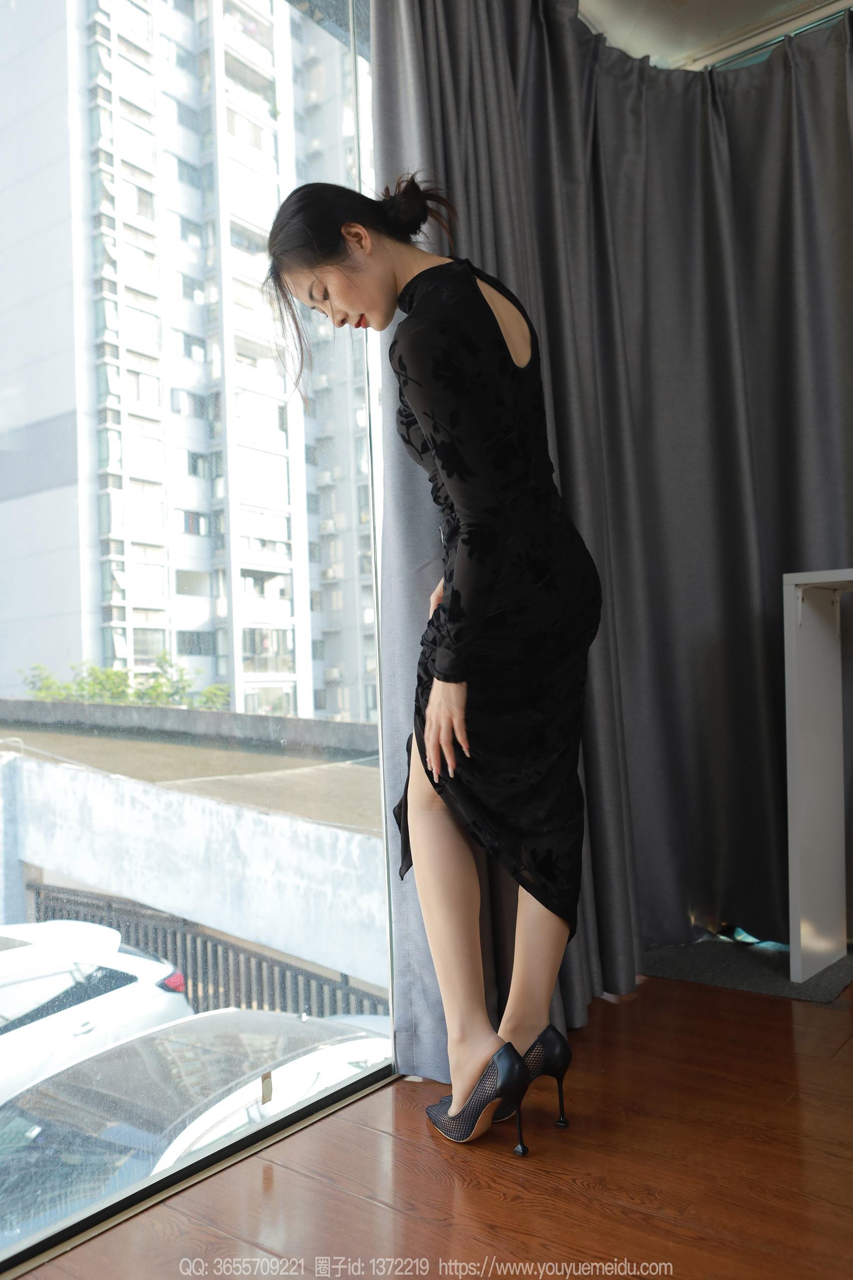 图片[56]-[IESS异思趣向] 2024.04.10 丝享家1712：小金《高叉旗袍》[88P] – 速更版-美库