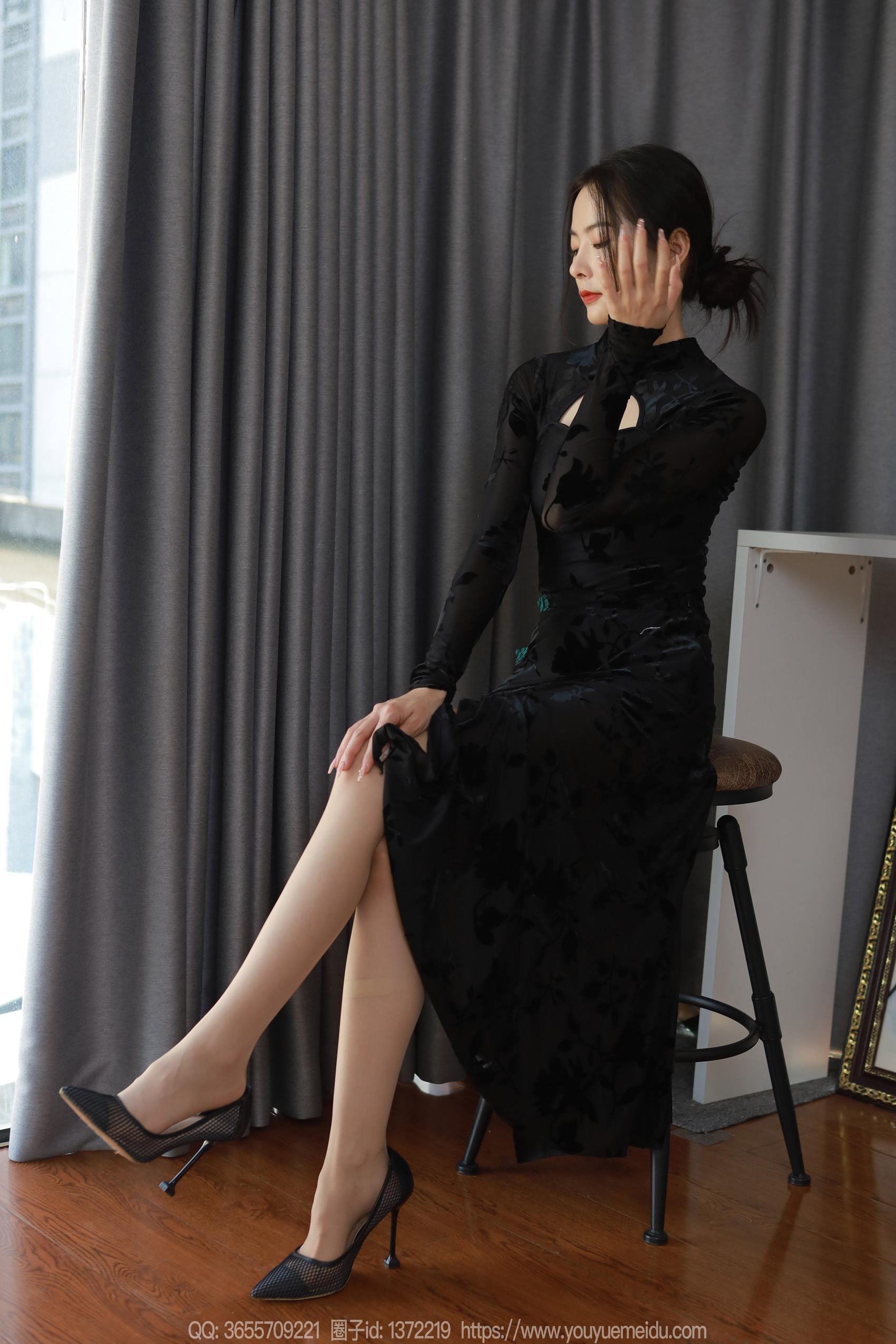 图片[74]-[IESS异思趣向] 2024.04.10 丝享家1712：小金《高叉旗袍》[88P] – 速更版-美库