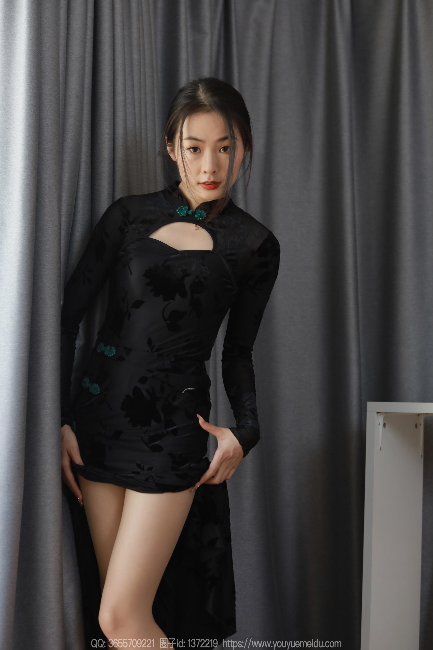 图片[78]-[IESS异思趣向] 2024.04.10 丝享家1712：小金《高叉旗袍》[88P] – 速更版-美库