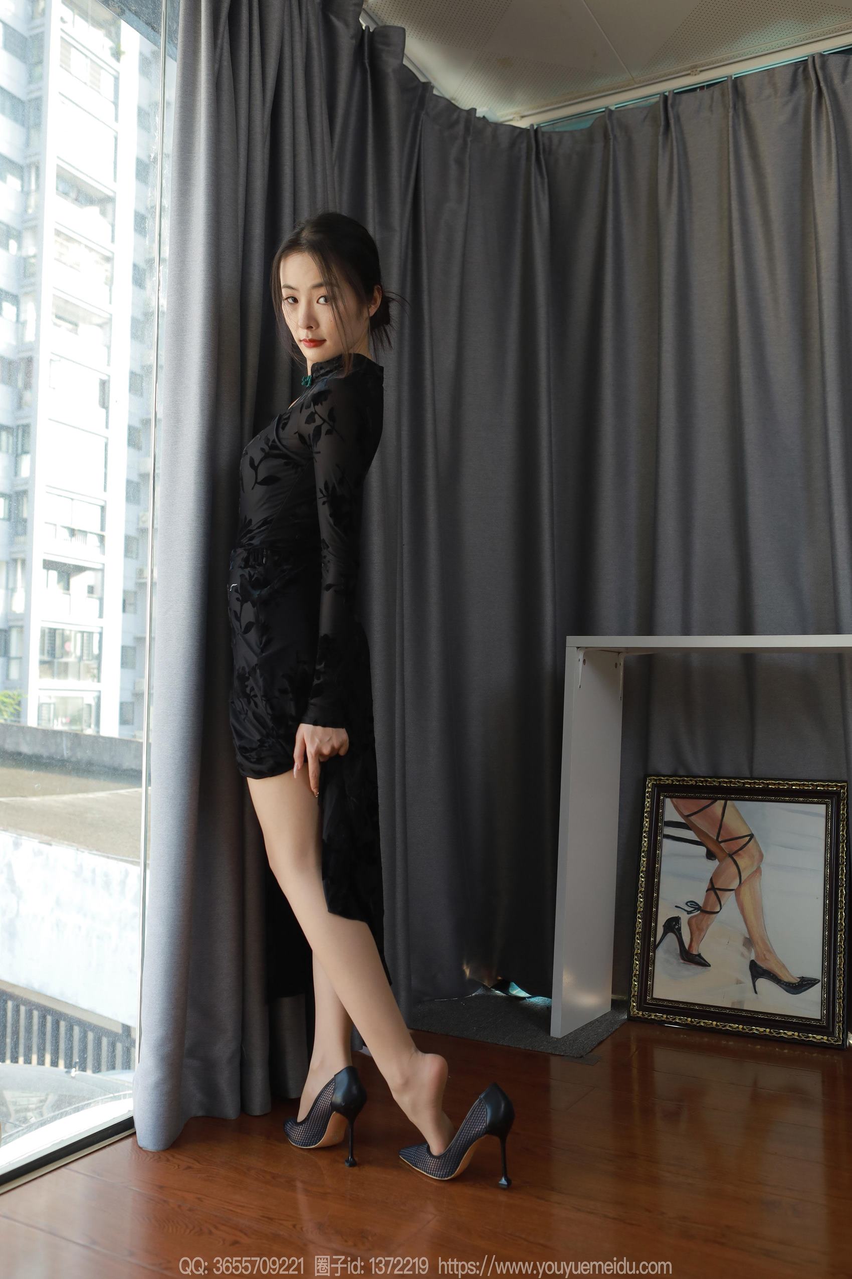 图片[86]-[IESS异思趣向] 2024.04.10 丝享家1712：小金《高叉旗袍》[88P] – 速更版-美库