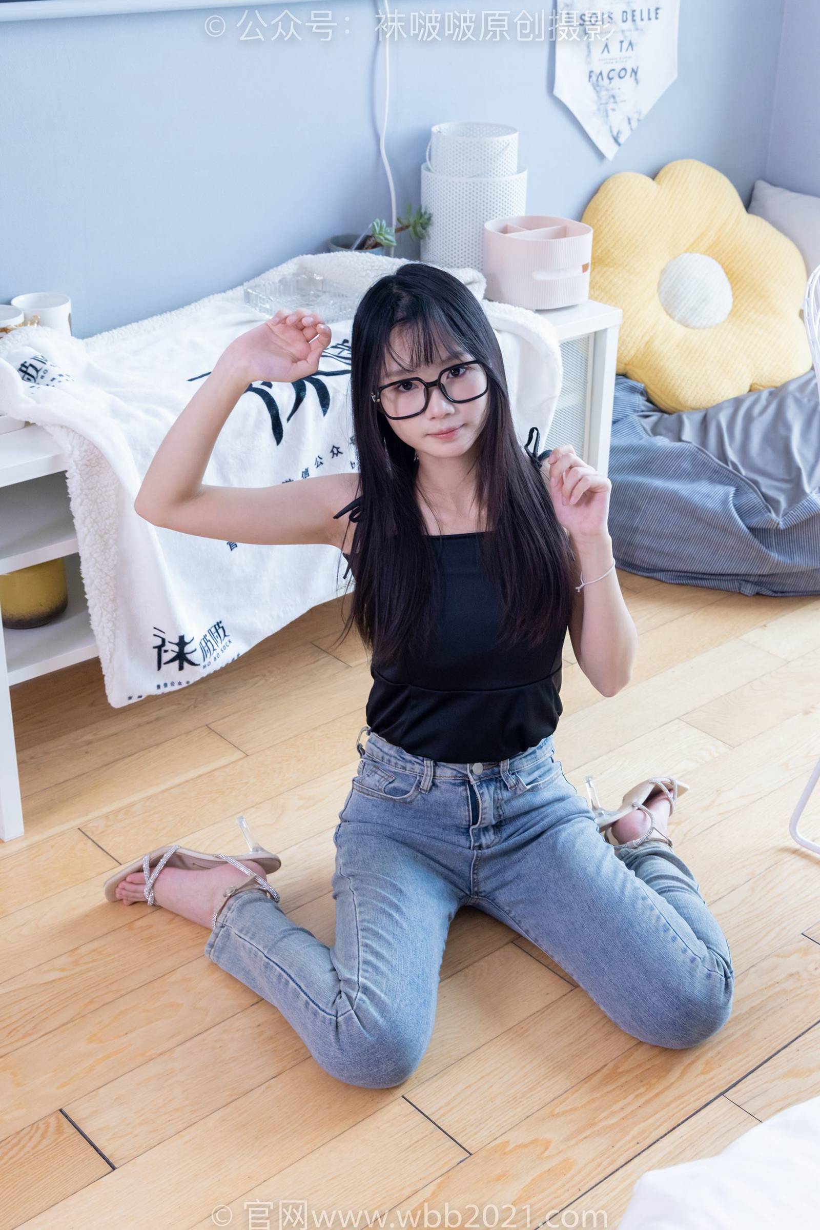 图片[39]-[BoBoSocks袜啵啵]NO.359 甜甜圈-板鞋、高跟鞋、牛仔裤、裸足、连衣裙、肉丝[180P] – 速更版-美库