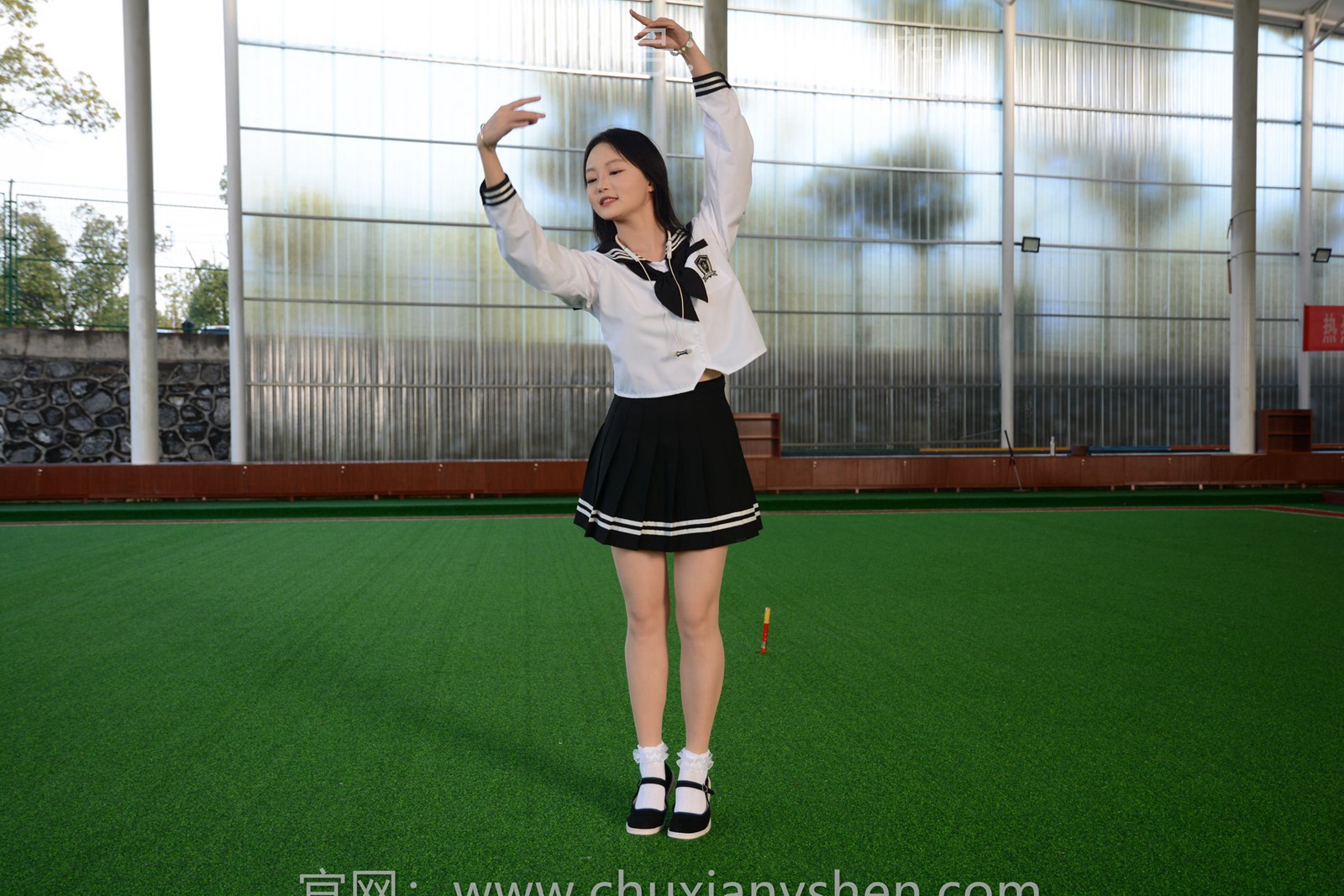 图片[77]-初夏女神 NO.127 双双 晚会训练[140P] – 速更版-美库