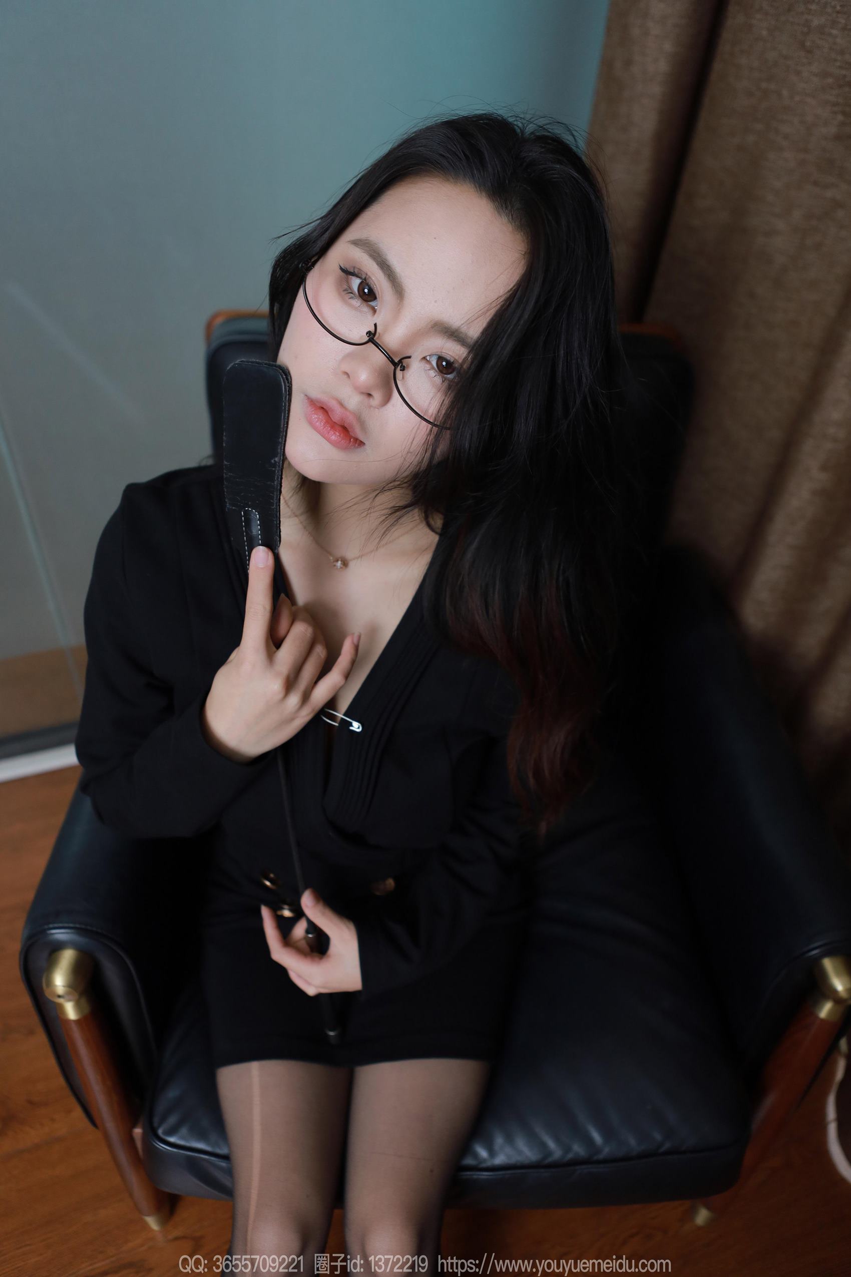 图片[37]-[IESS异思趣向] 2024.04.12 丝享家1714：兔兔《魅惑黑衣》[84P] – 速更版-美库