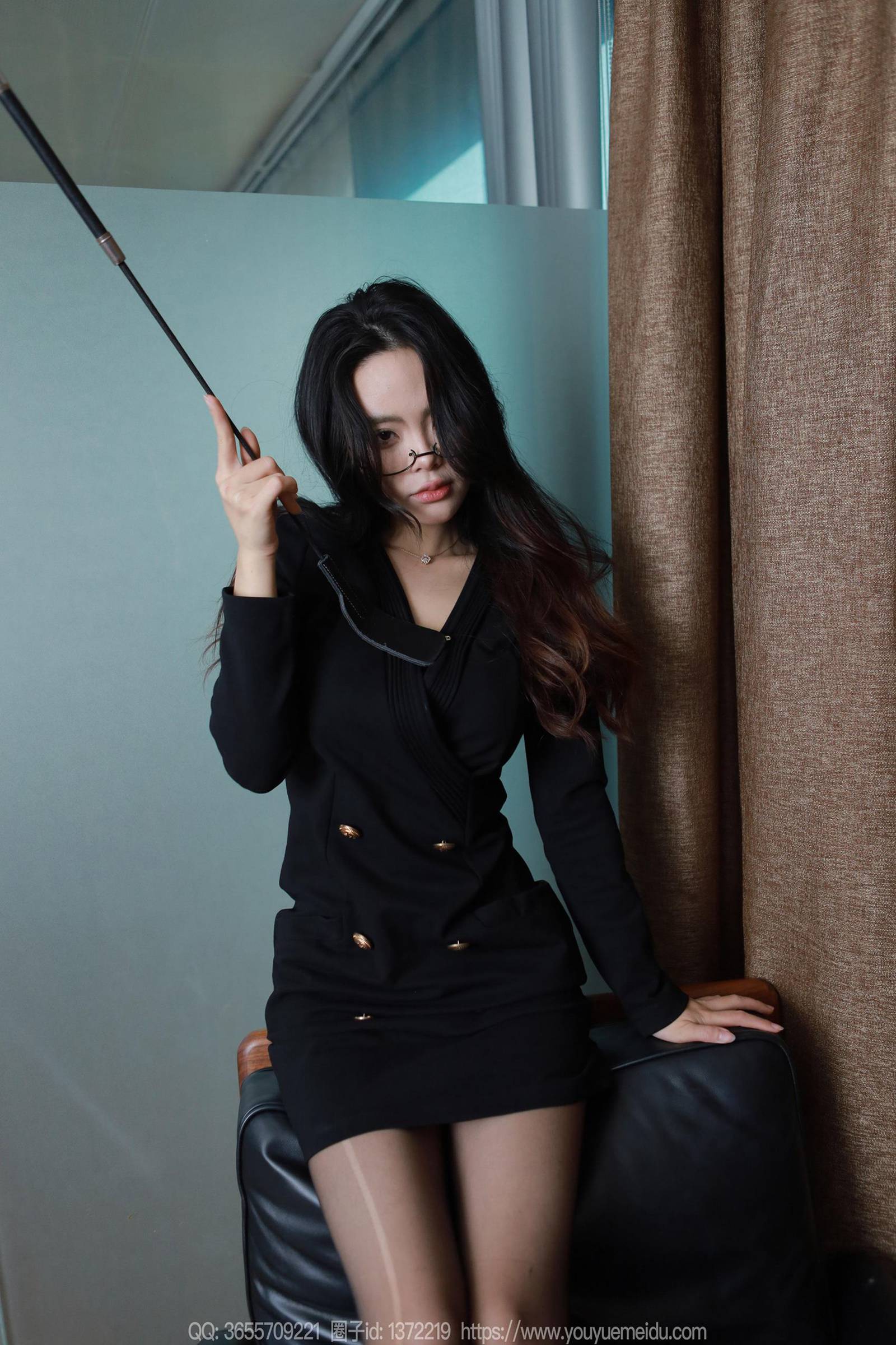 图片[53]-[IESS异思趣向] 2024.04.12 丝享家1714：兔兔《魅惑黑衣》[84P] – 速更版-美库