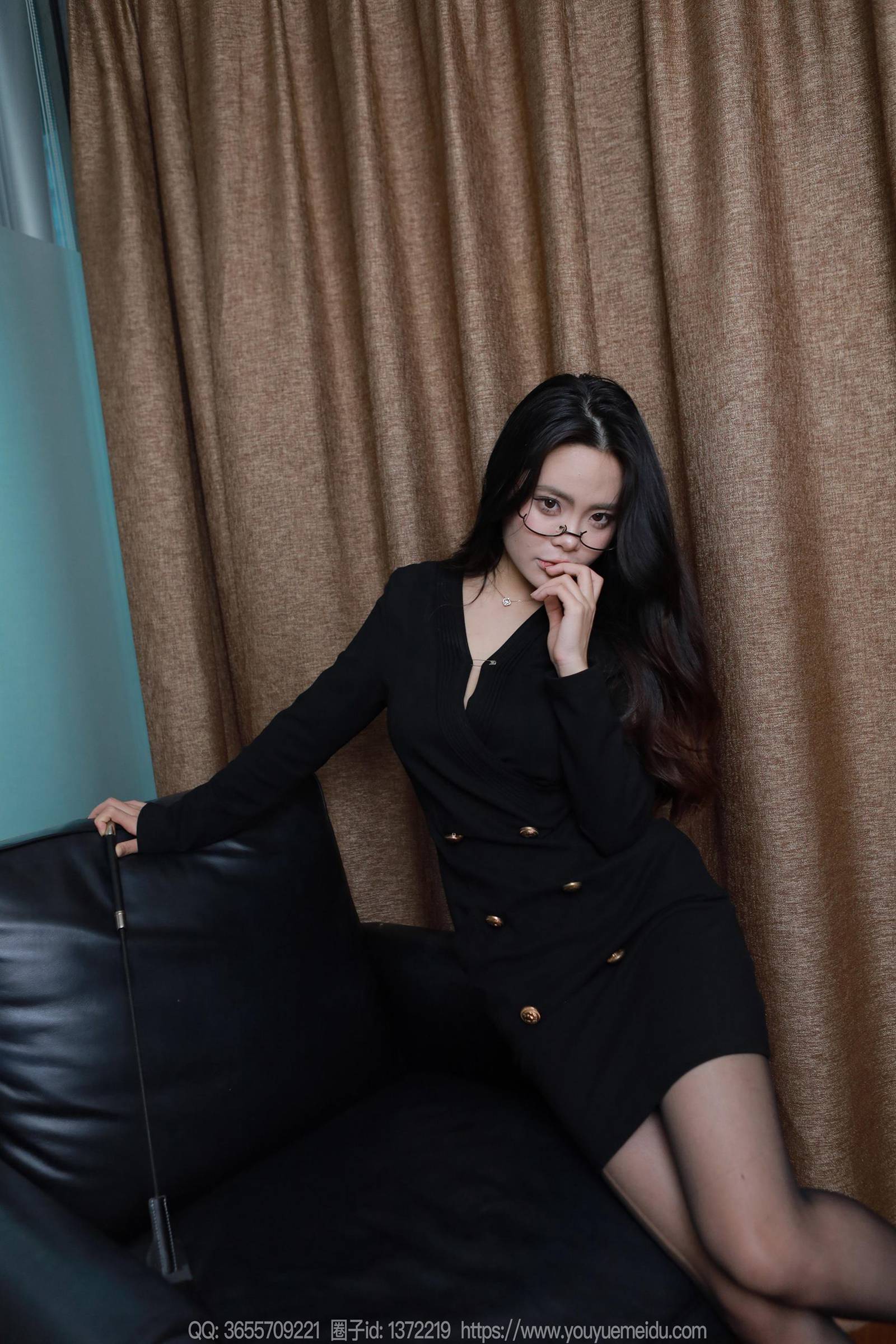 图片[75]-[IESS异思趣向] 2024.04.12 丝享家1714：兔兔《魅惑黑衣》[84P] – 速更版-美库