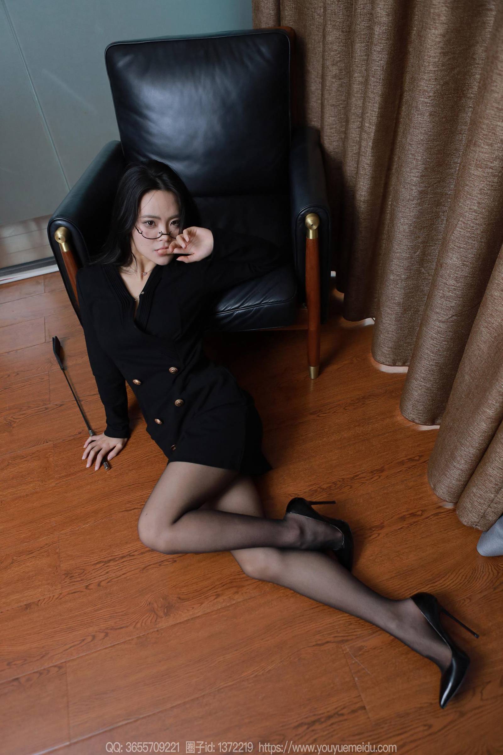 图片[79]-[IESS异思趣向] 2024.04.12 丝享家1714：兔兔《魅惑黑衣》[84P] – 速更版-美库