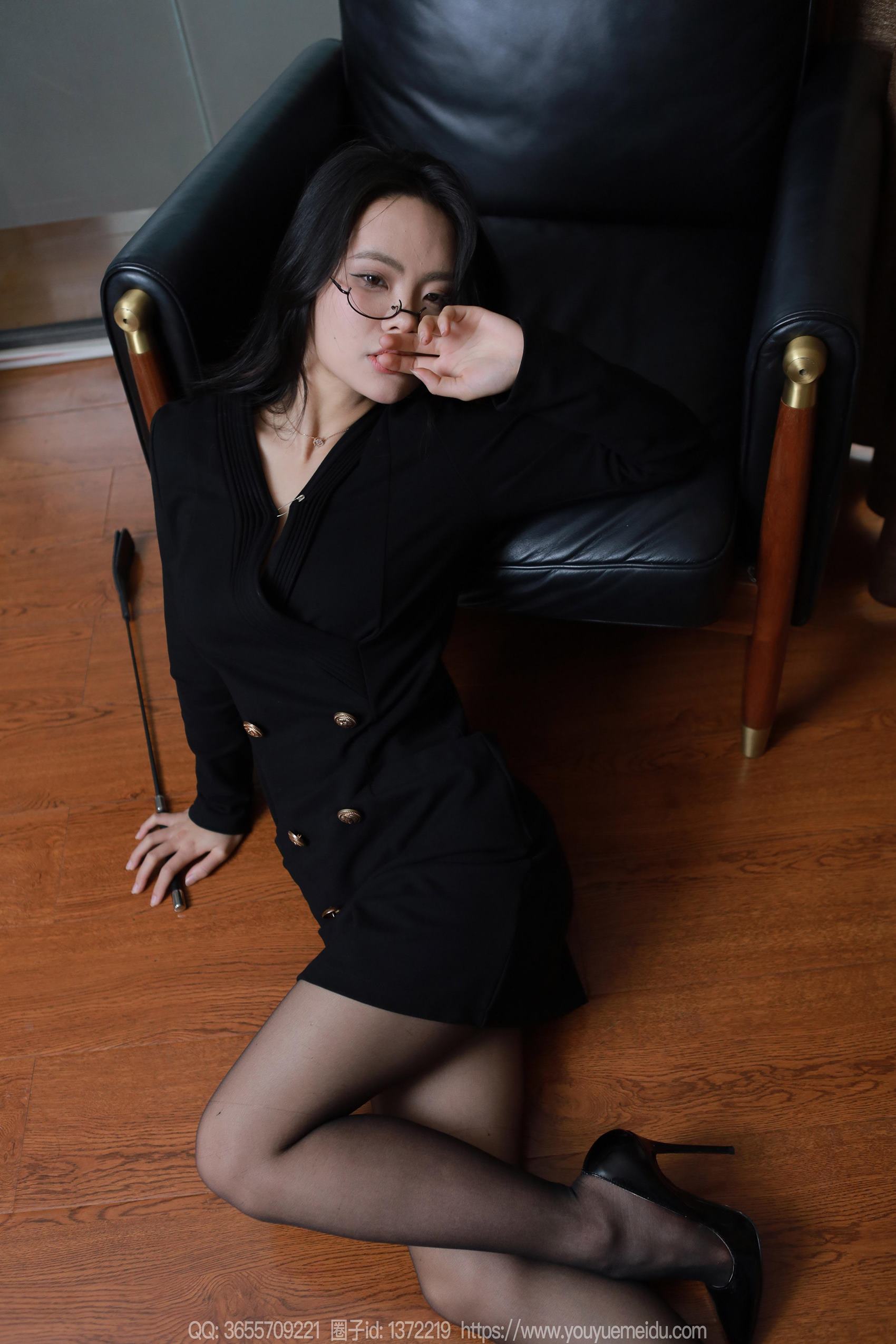 图片[80]-[IESS异思趣向] 2024.04.12 丝享家1714：兔兔《魅惑黑衣》[84P] – 速更版-美库