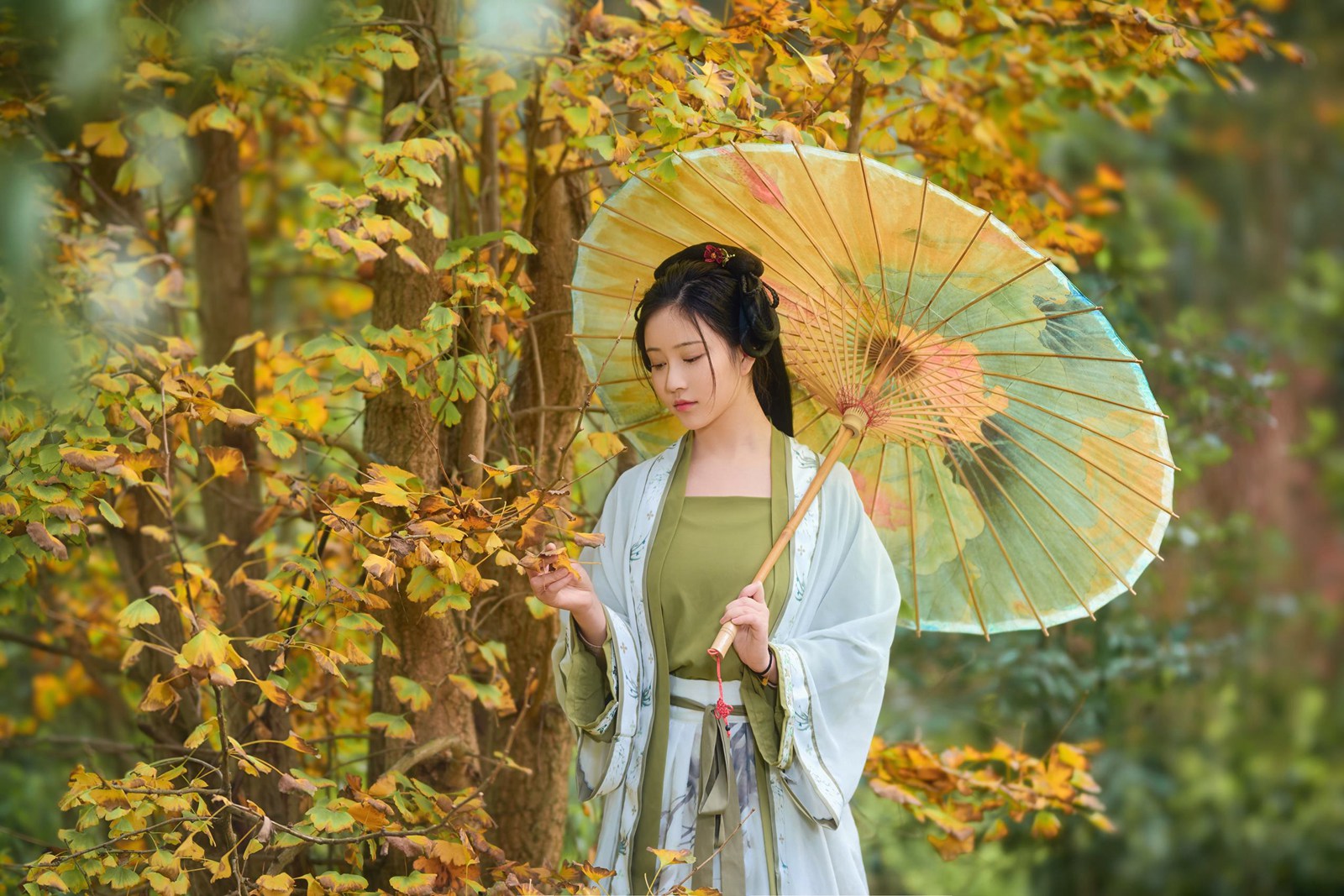 图片[15]-人气美女@年年nnian – 秋兮 [19P] – 速更版-美库