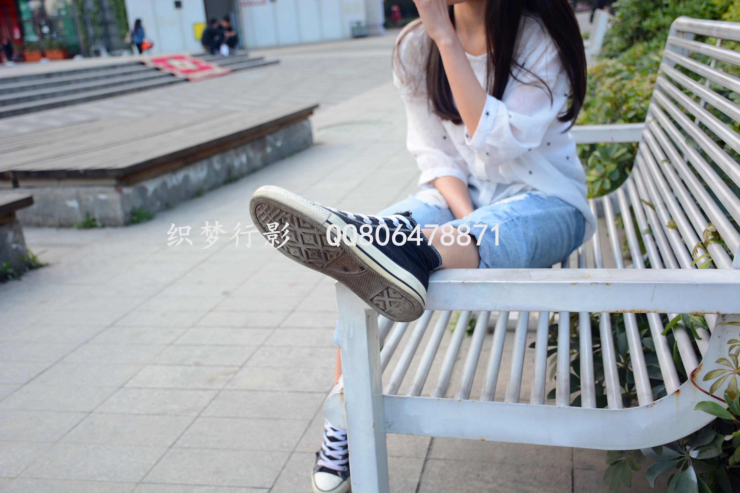 图片[19]-织梦行影@NO.015-第十五期 黑色高帮帆布鞋黄船袜（船袜）[227P] – 速更版-美库