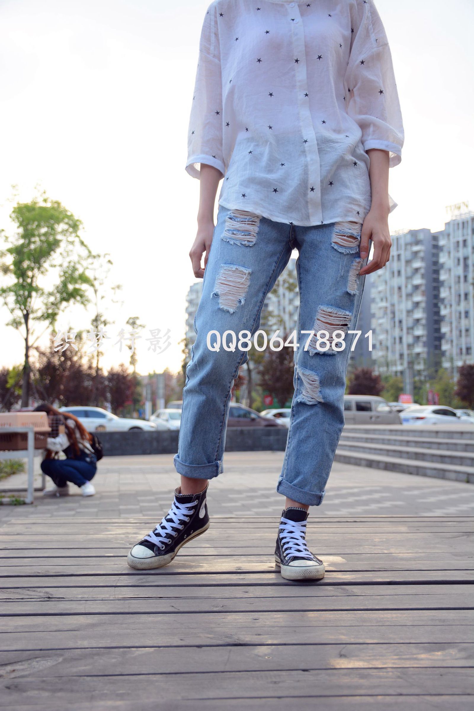 图片[30]-织梦行影@NO.015-第十五期 黑色高帮帆布鞋黄船袜（船袜）[227P] – 速更版-美库