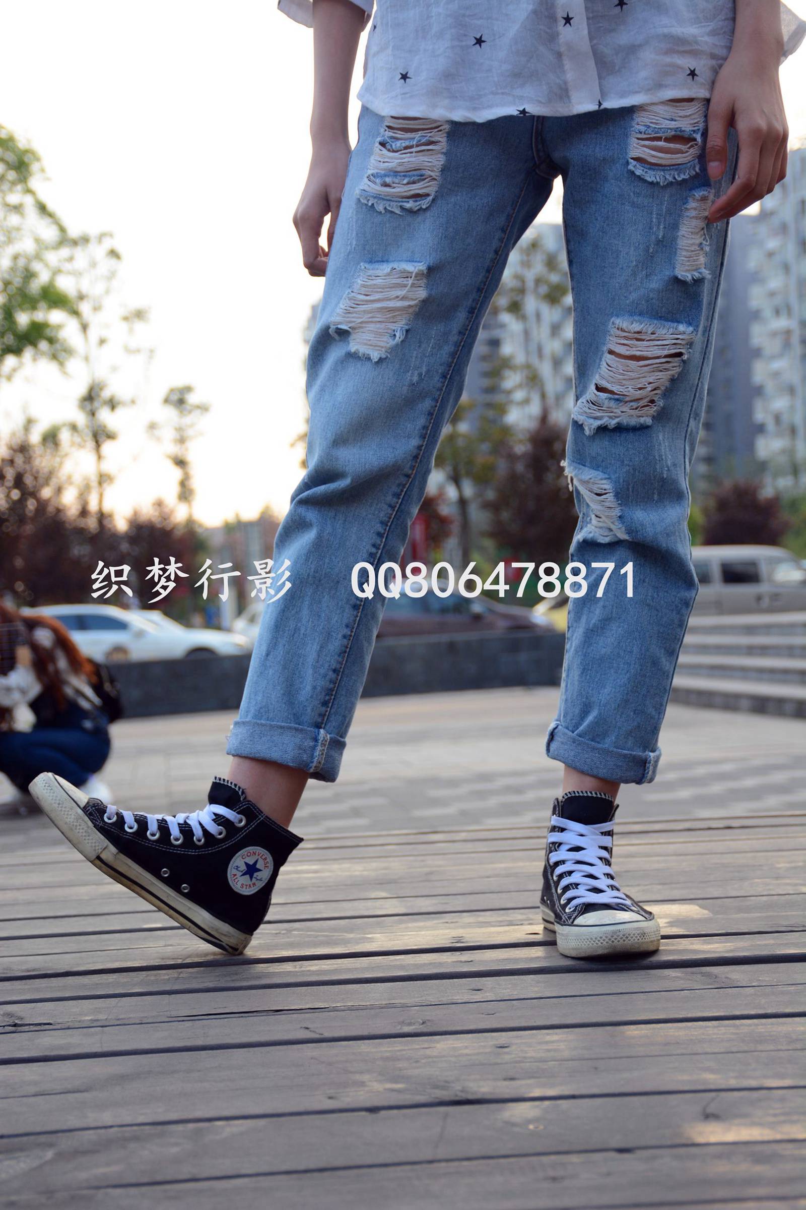 图片[31]-织梦行影@NO.015-第十五期 黑色高帮帆布鞋黄船袜（船袜）[227P] – 速更版-美库