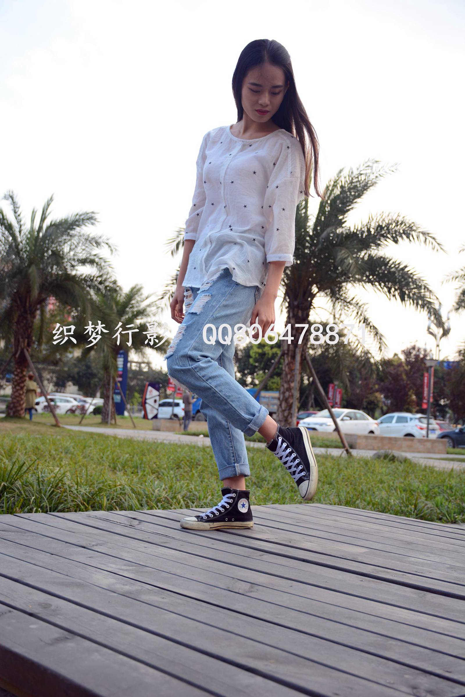 图片[35]-织梦行影@NO.015-第十五期 黑色高帮帆布鞋黄船袜（船袜）[227P] – 速更版-美库