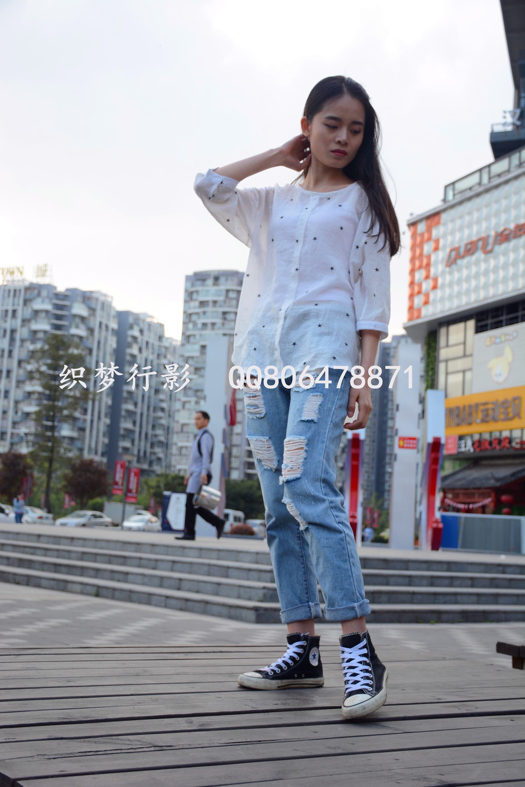 图片[48]-织梦行影@NO.015-第十五期 黑色高帮帆布鞋黄船袜（船袜）[227P] – 速更版-美库