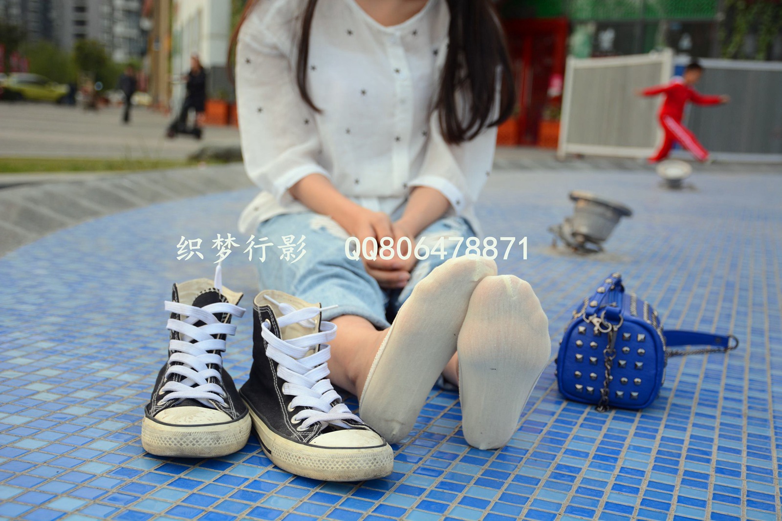 图片[99]-织梦行影@NO.015-第十五期 黑色高帮帆布鞋黄船袜（船袜）[227P] – 速更版-美库