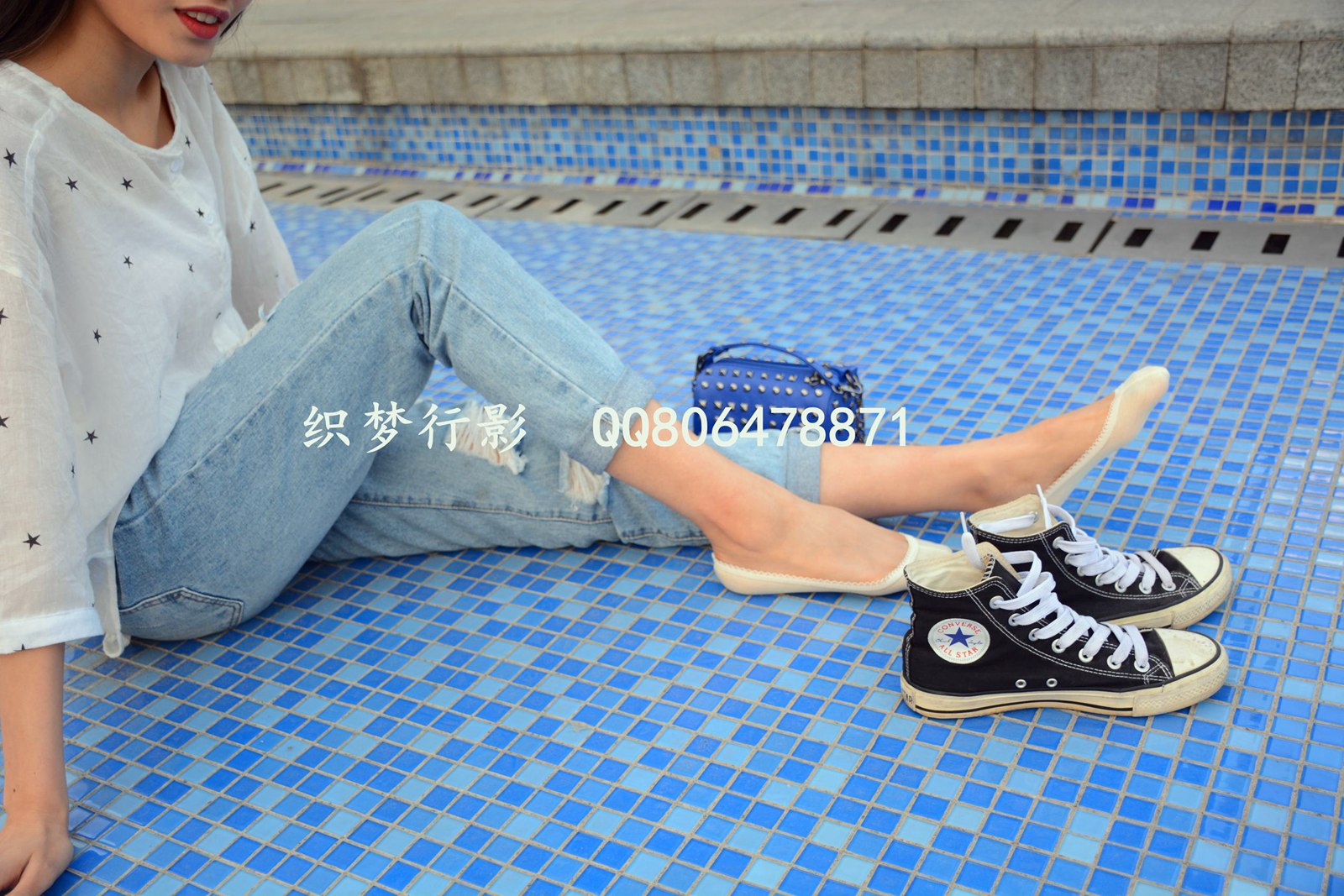 图片[101]-织梦行影@NO.015-第十五期 黑色高帮帆布鞋黄船袜（船袜）[227P] – 速更版-美库