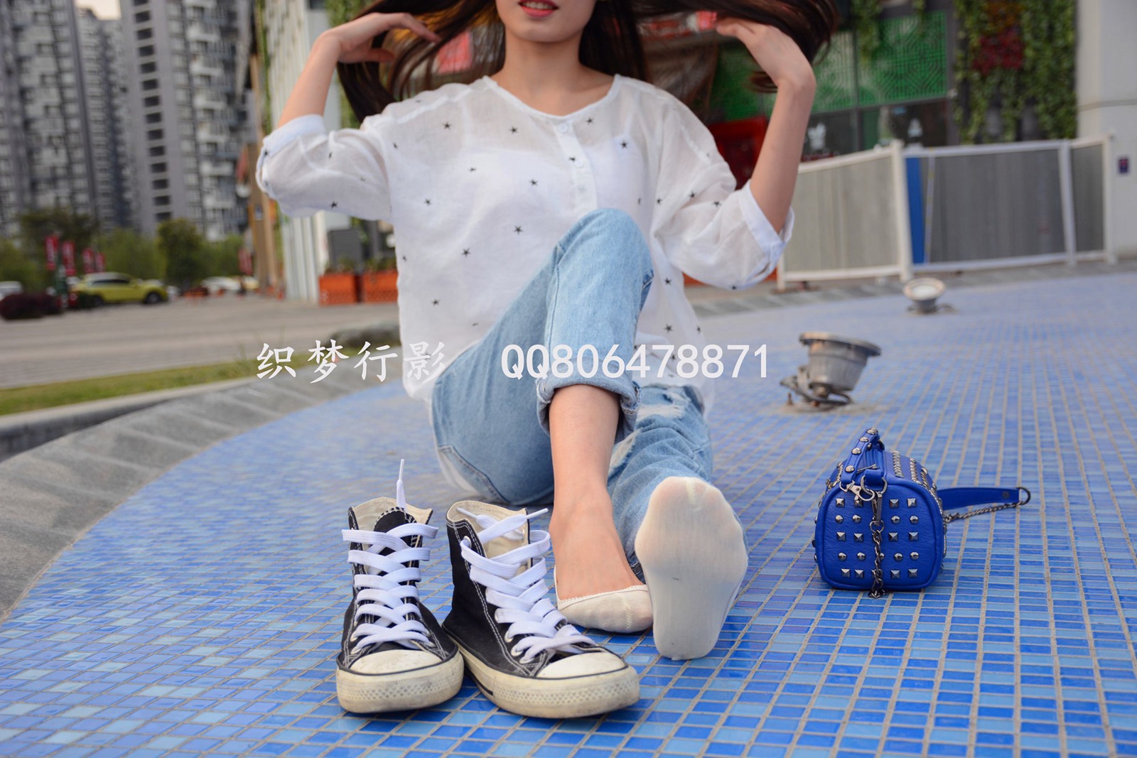 图片[104]-织梦行影@NO.015-第十五期 黑色高帮帆布鞋黄船袜（船袜）[227P] – 速更版-美库