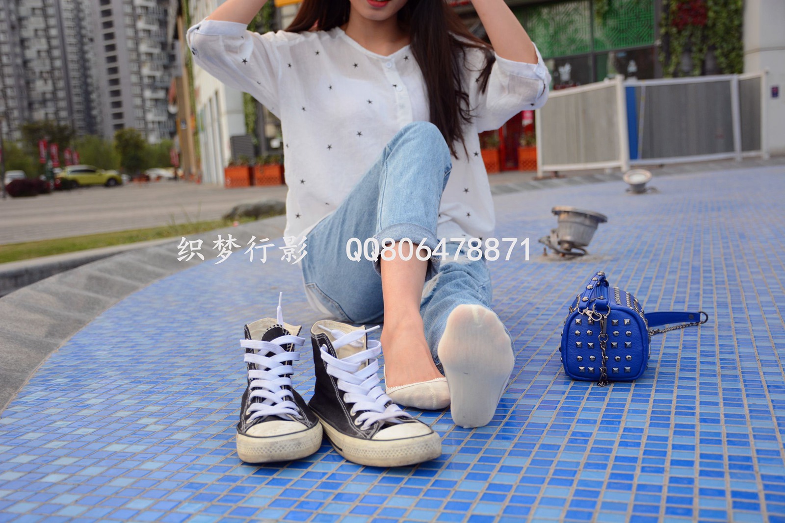 图片[105]-织梦行影@NO.015-第十五期 黑色高帮帆布鞋黄船袜（船袜）[227P] – 速更版-美库