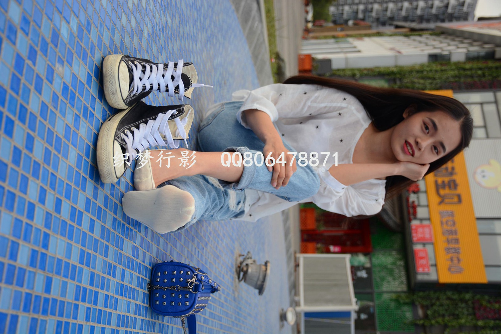 图片[108]-织梦行影@NO.015-第十五期 黑色高帮帆布鞋黄船袜（船袜）[227P] – 速更版-美库