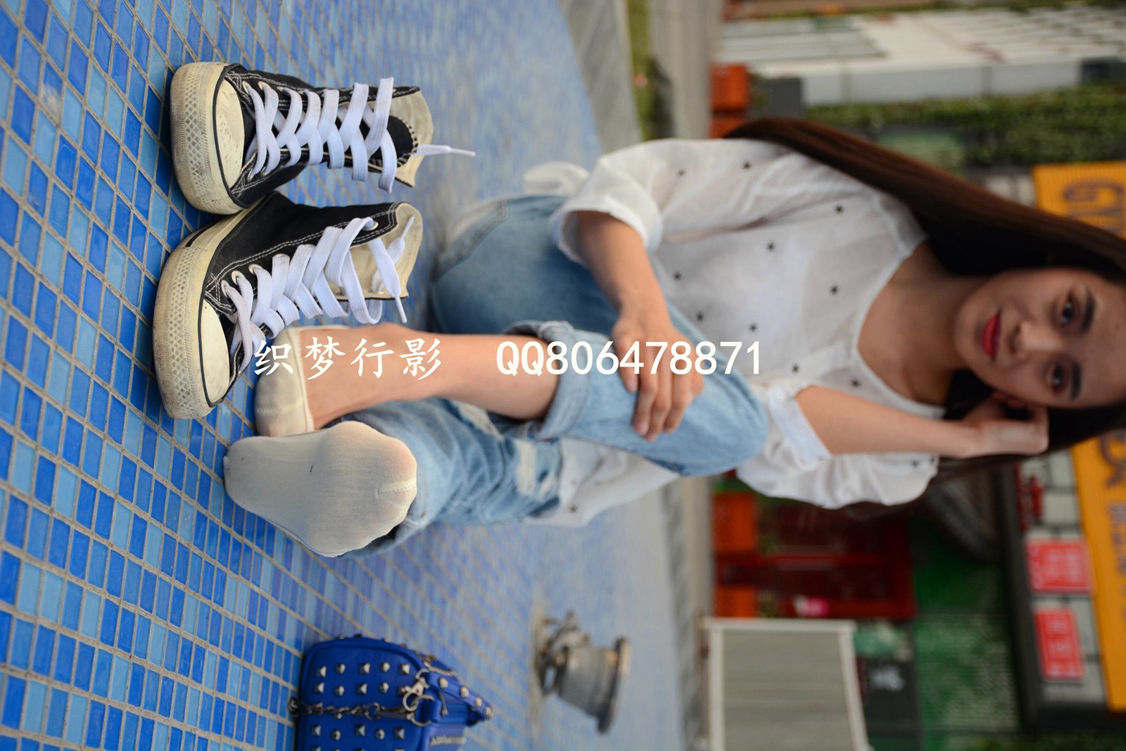 图片[109]-织梦行影@NO.015-第十五期 黑色高帮帆布鞋黄船袜（船袜）[227P] – 速更版-美库