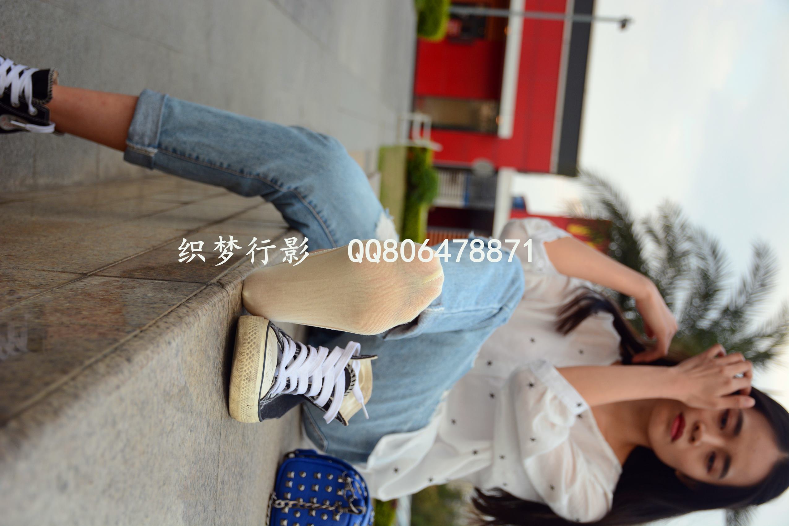 图片[115]-织梦行影@NO.015-第十五期 黑色高帮帆布鞋黄船袜（船袜）[227P] – 速更版-美库