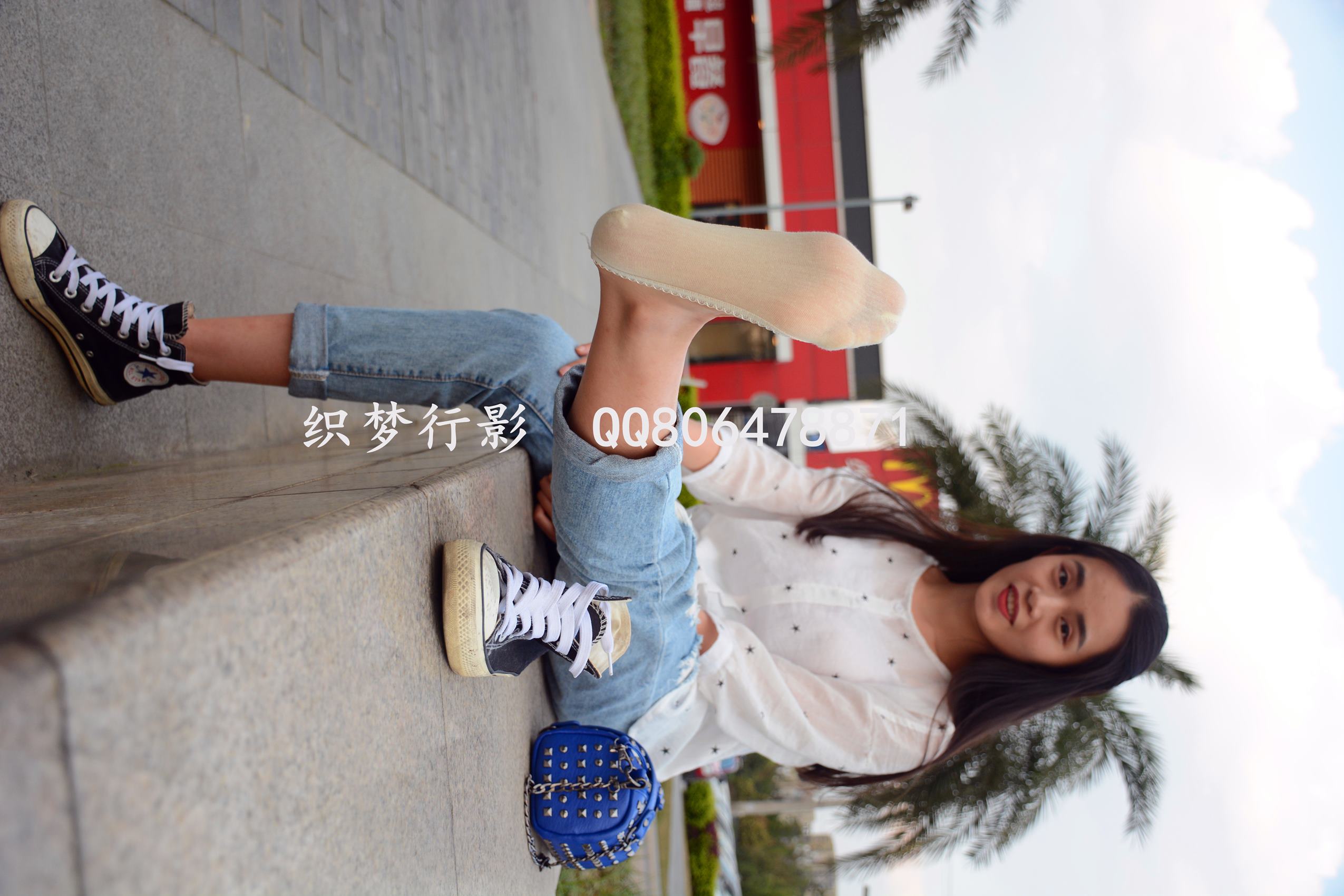 图片[120]-织梦行影@NO.015-第十五期 黑色高帮帆布鞋黄船袜（船袜）[227P] – 速更版-美库