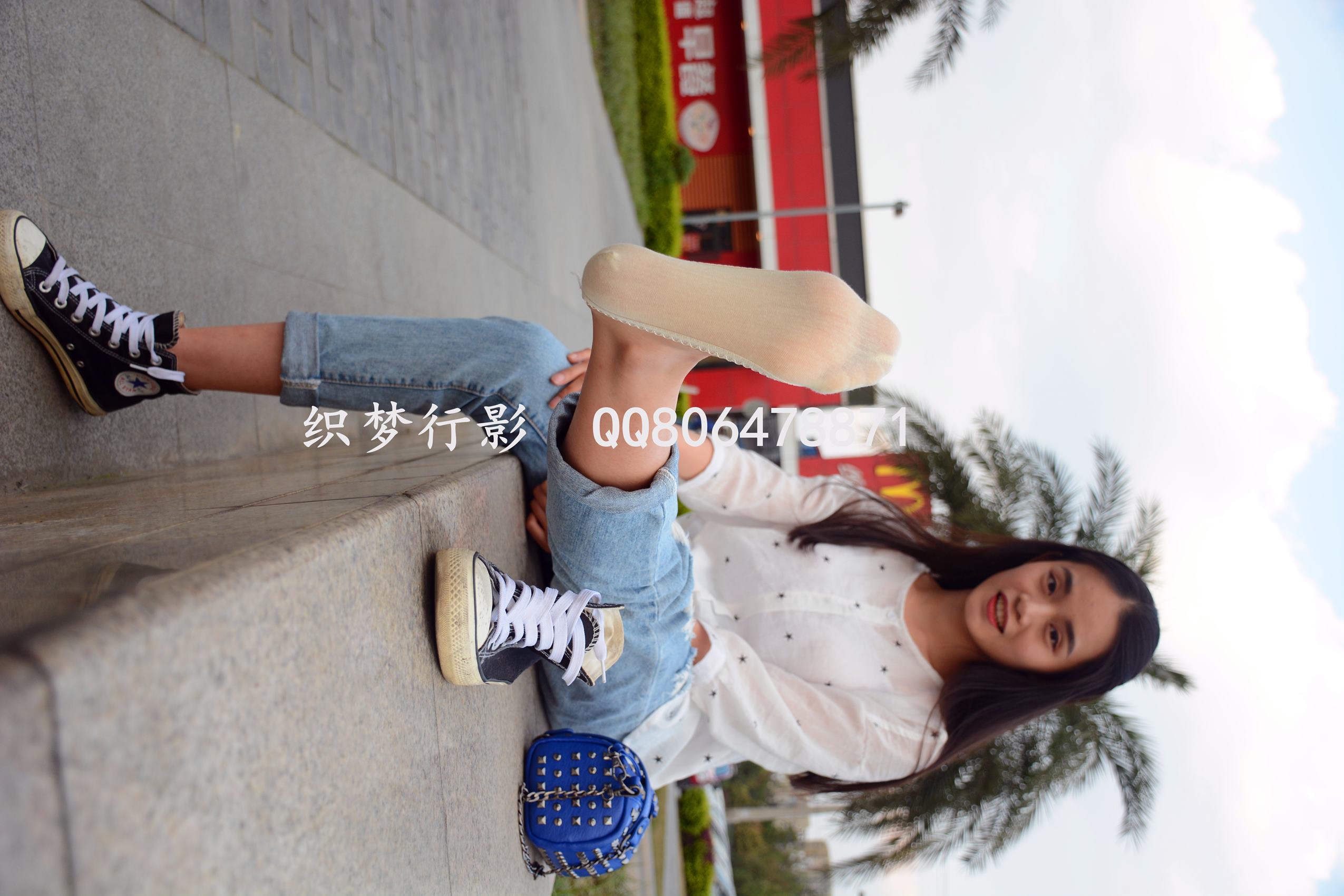 图片[121]-织梦行影@NO.015-第十五期 黑色高帮帆布鞋黄船袜（船袜）[227P] – 速更版-美库