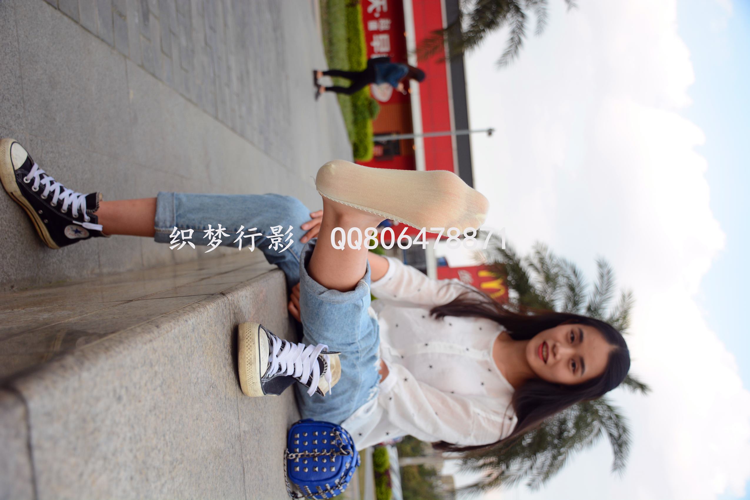 图片[122]-织梦行影@NO.015-第十五期 黑色高帮帆布鞋黄船袜（船袜）[227P] – 速更版-美库