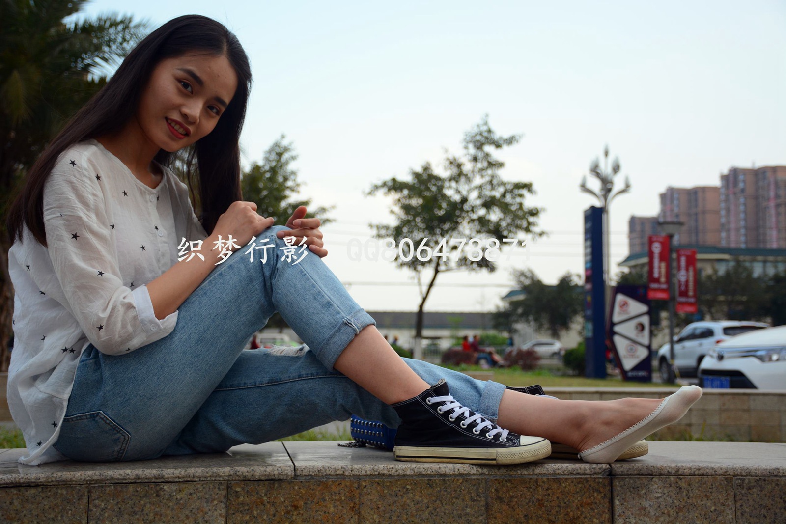 图片[126]-织梦行影@NO.015-第十五期 黑色高帮帆布鞋黄船袜（船袜）[227P] – 速更版-美库