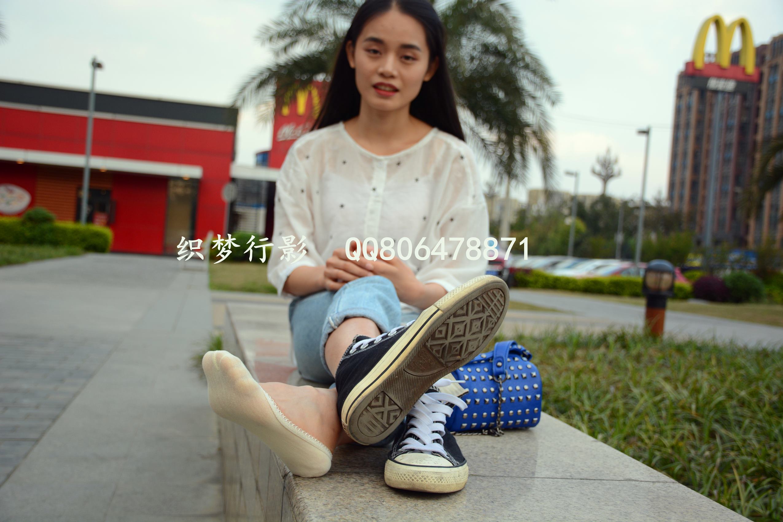 图片[128]-织梦行影@NO.015-第十五期 黑色高帮帆布鞋黄船袜（船袜）[227P] – 速更版-美库