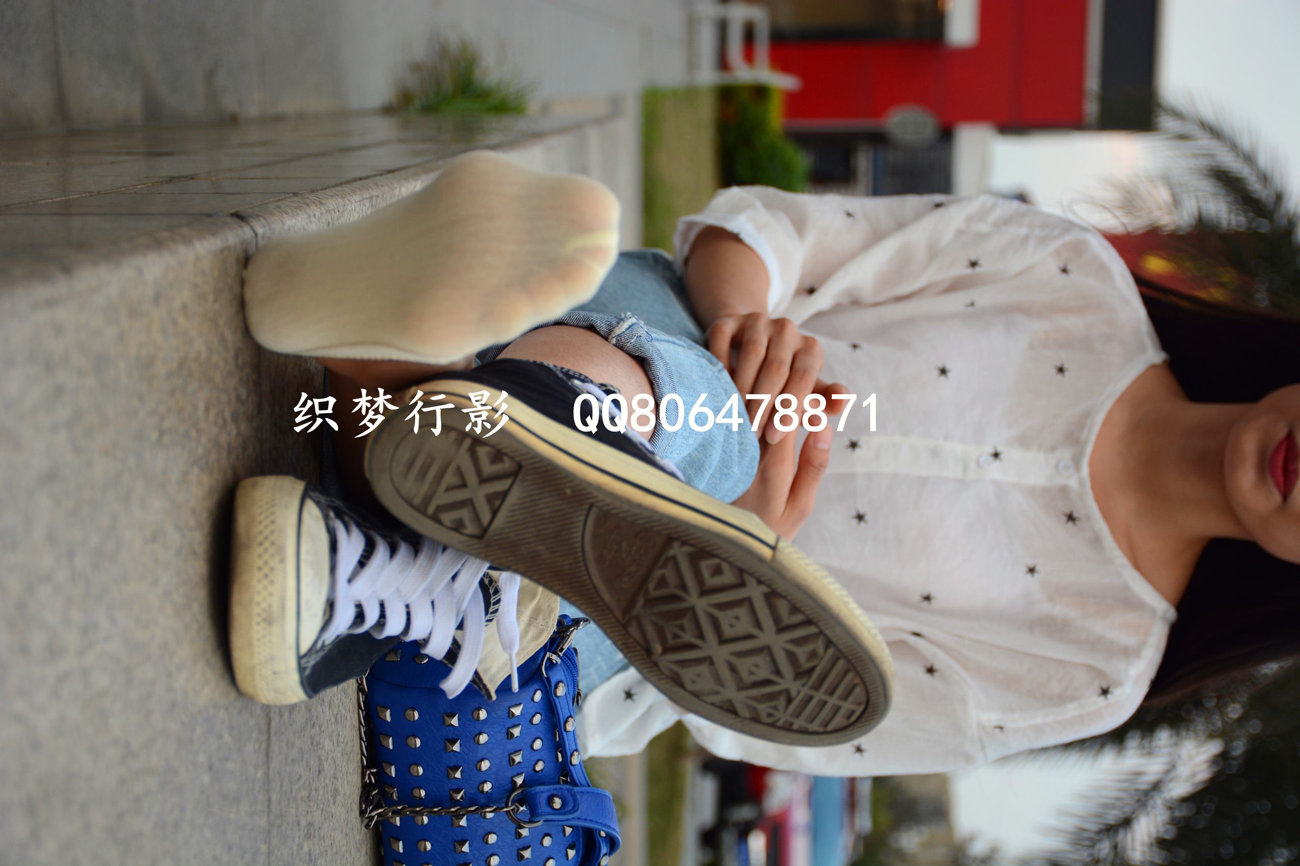 图片[129]-织梦行影@NO.015-第十五期 黑色高帮帆布鞋黄船袜（船袜）[227P] – 速更版-美库