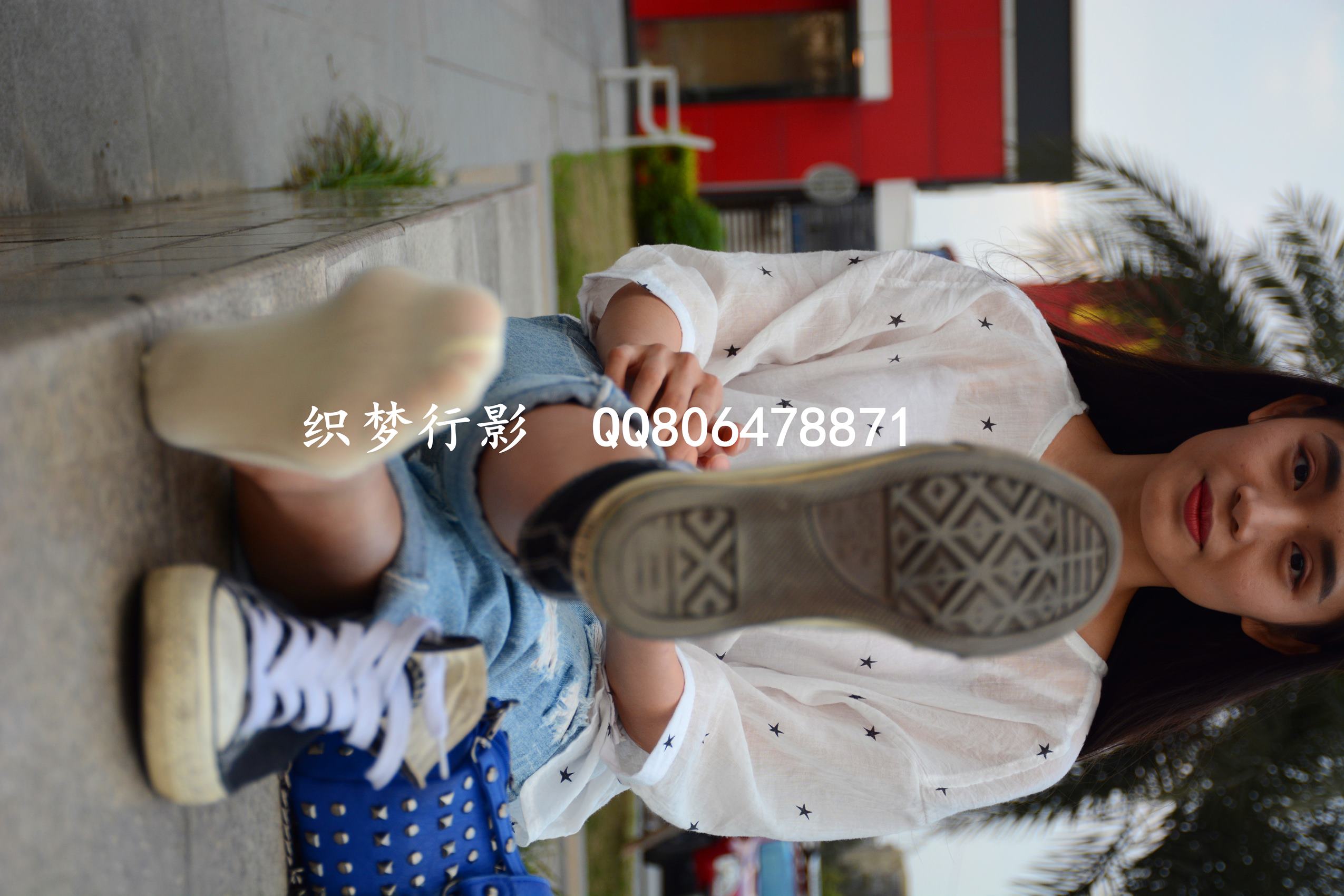 图片[131]-织梦行影@NO.015-第十五期 黑色高帮帆布鞋黄船袜（船袜）[227P] – 速更版-美库