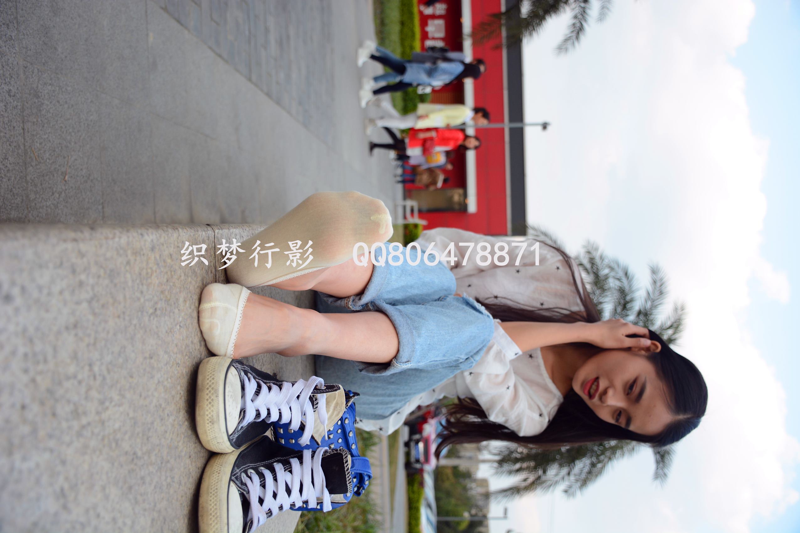 图片[140]-织梦行影@NO.015-第十五期 黑色高帮帆布鞋黄船袜（船袜）[227P] – 速更版-美库