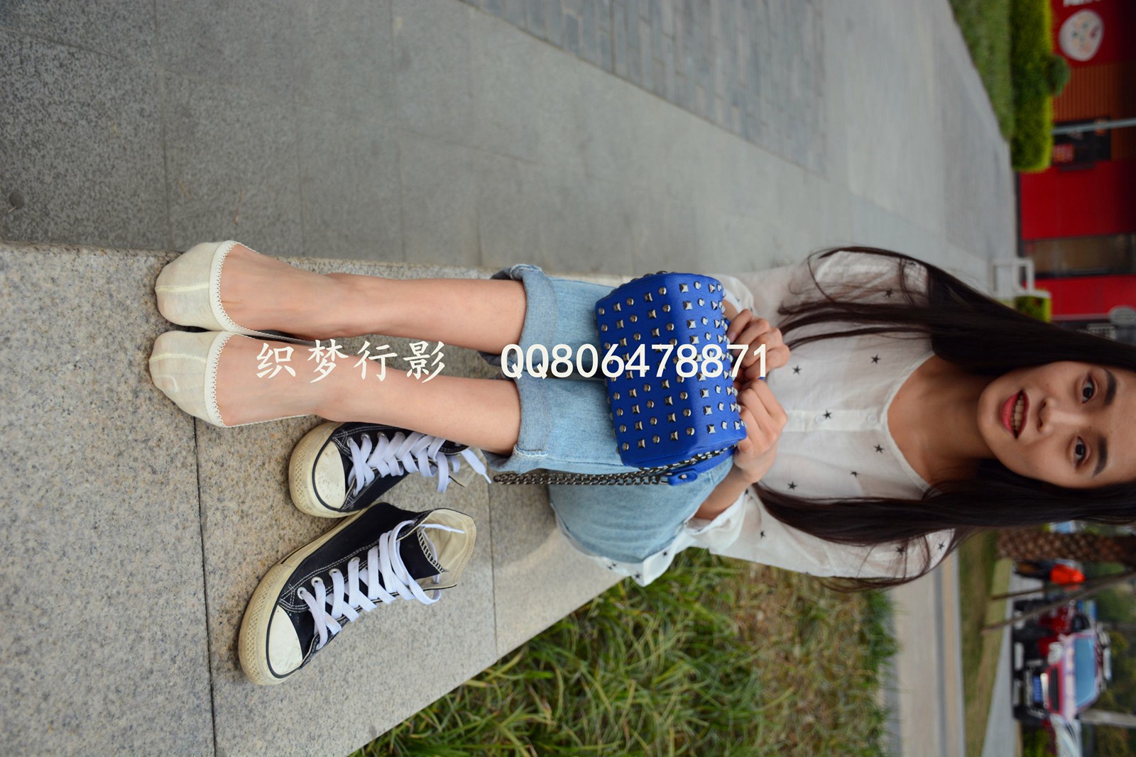 图片[148]-织梦行影@NO.015-第十五期 黑色高帮帆布鞋黄船袜（船袜）[227P] – 速更版-美库