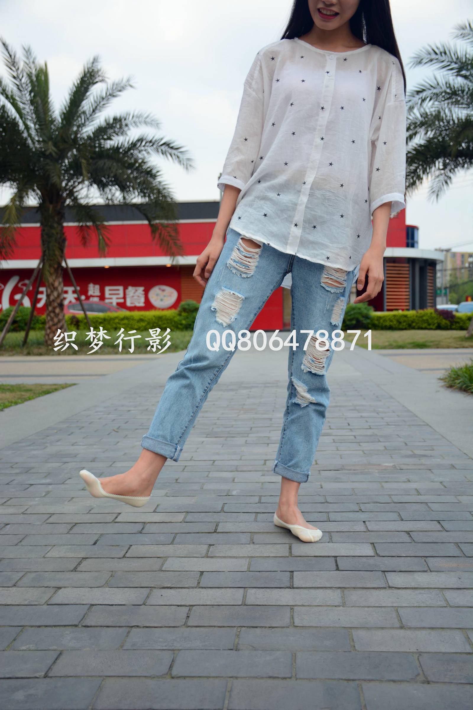 图片[154]-织梦行影@NO.015-第十五期 黑色高帮帆布鞋黄船袜（船袜）[227P] – 速更版-美库