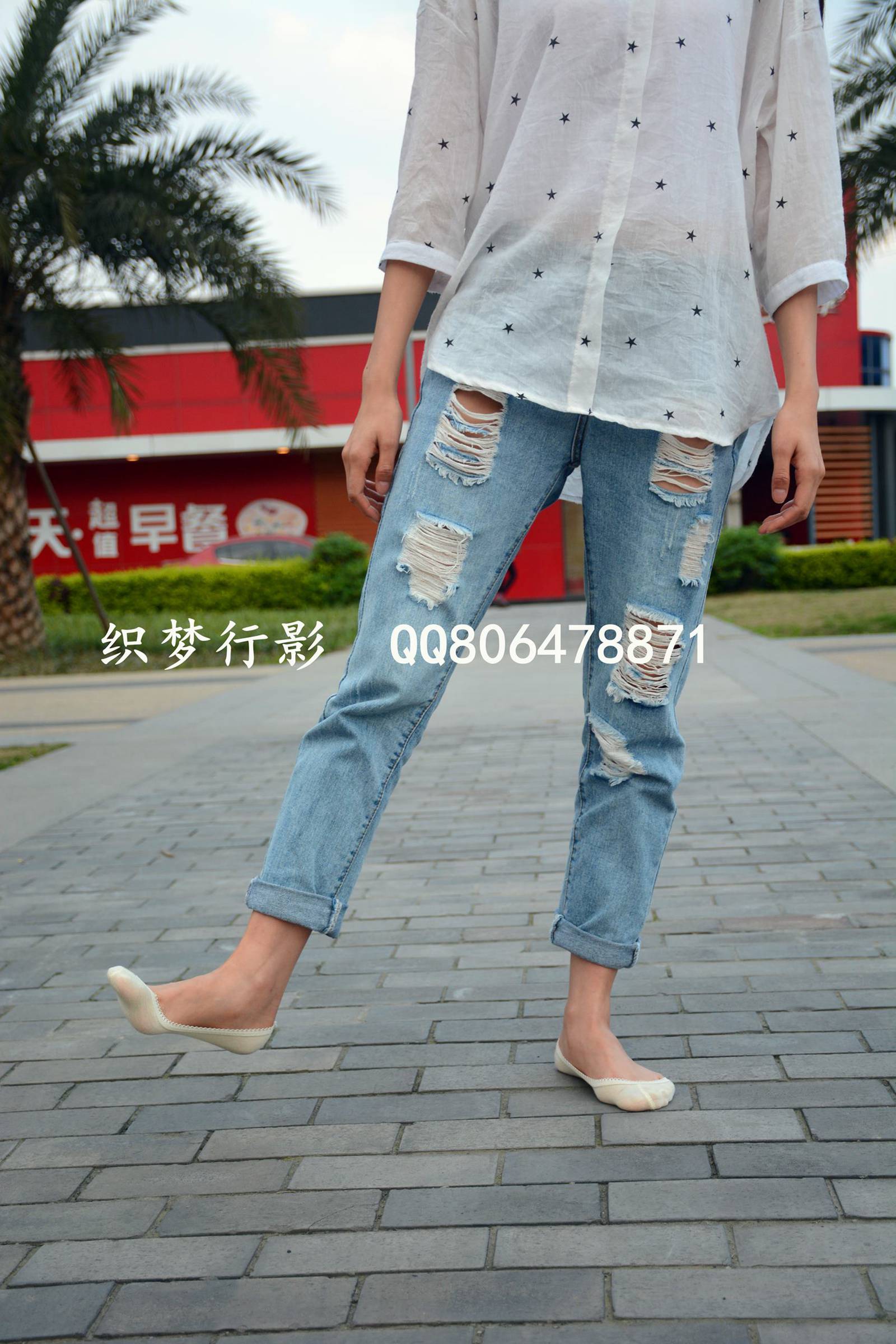 图片[155]-织梦行影@NO.015-第十五期 黑色高帮帆布鞋黄船袜（船袜）[227P] – 速更版-美库