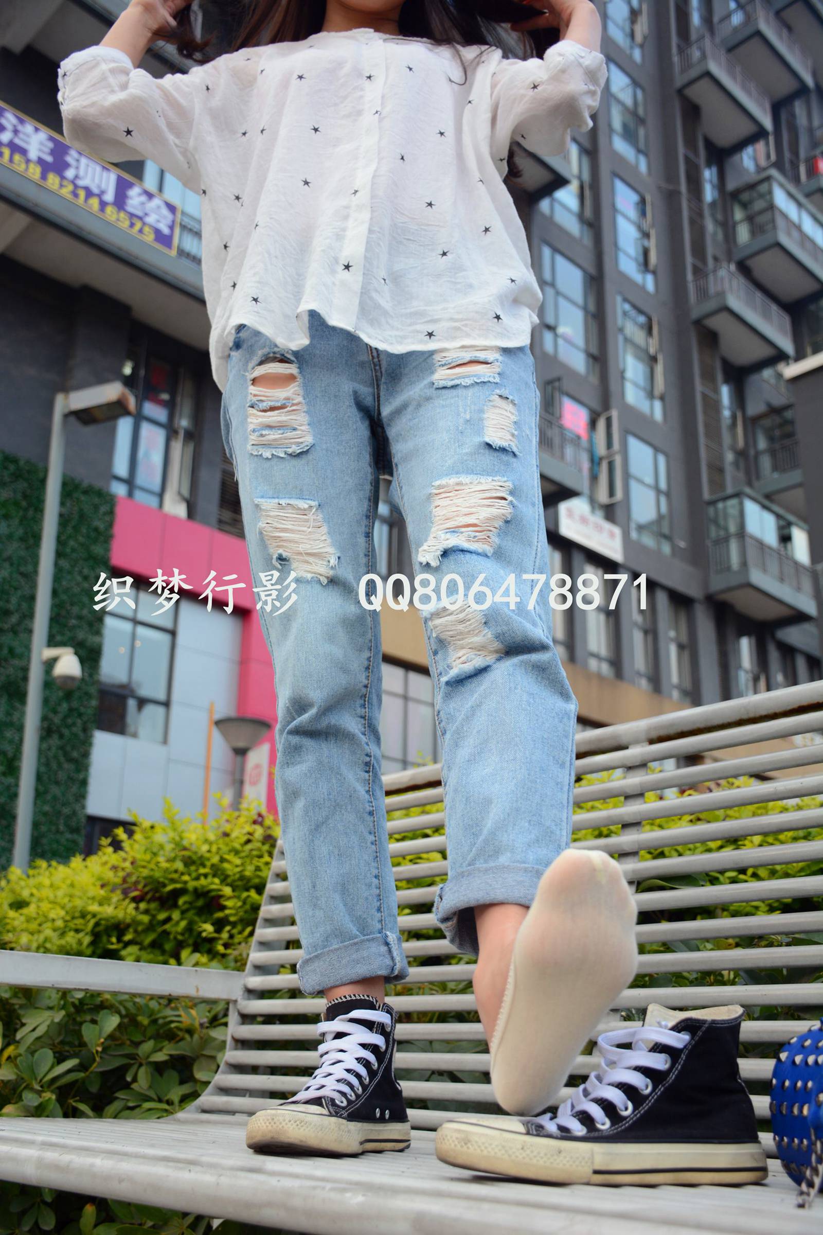 图片[182]-织梦行影@NO.015-第十五期 黑色高帮帆布鞋黄船袜（船袜）[227P] – 速更版-美库