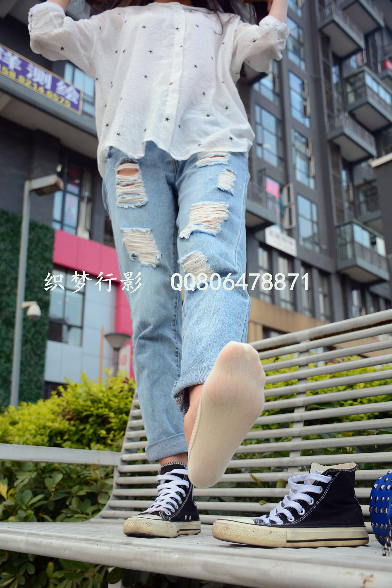 图片[183]-织梦行影@NO.015-第十五期 黑色高帮帆布鞋黄船袜（船袜）[227P] – 速更版-美库