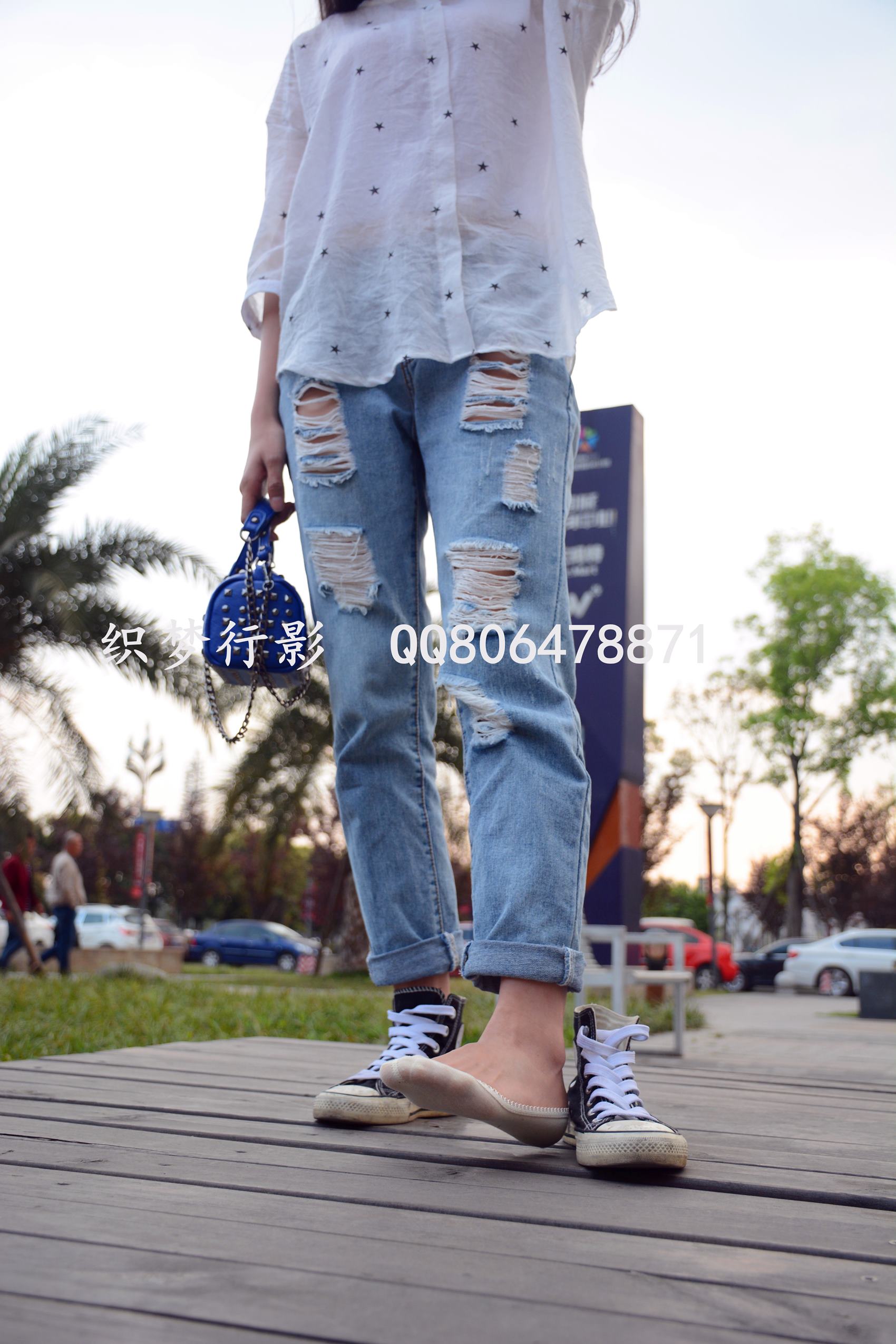 图片[189]-织梦行影@NO.015-第十五期 黑色高帮帆布鞋黄船袜（船袜）[227P] – 速更版-美库