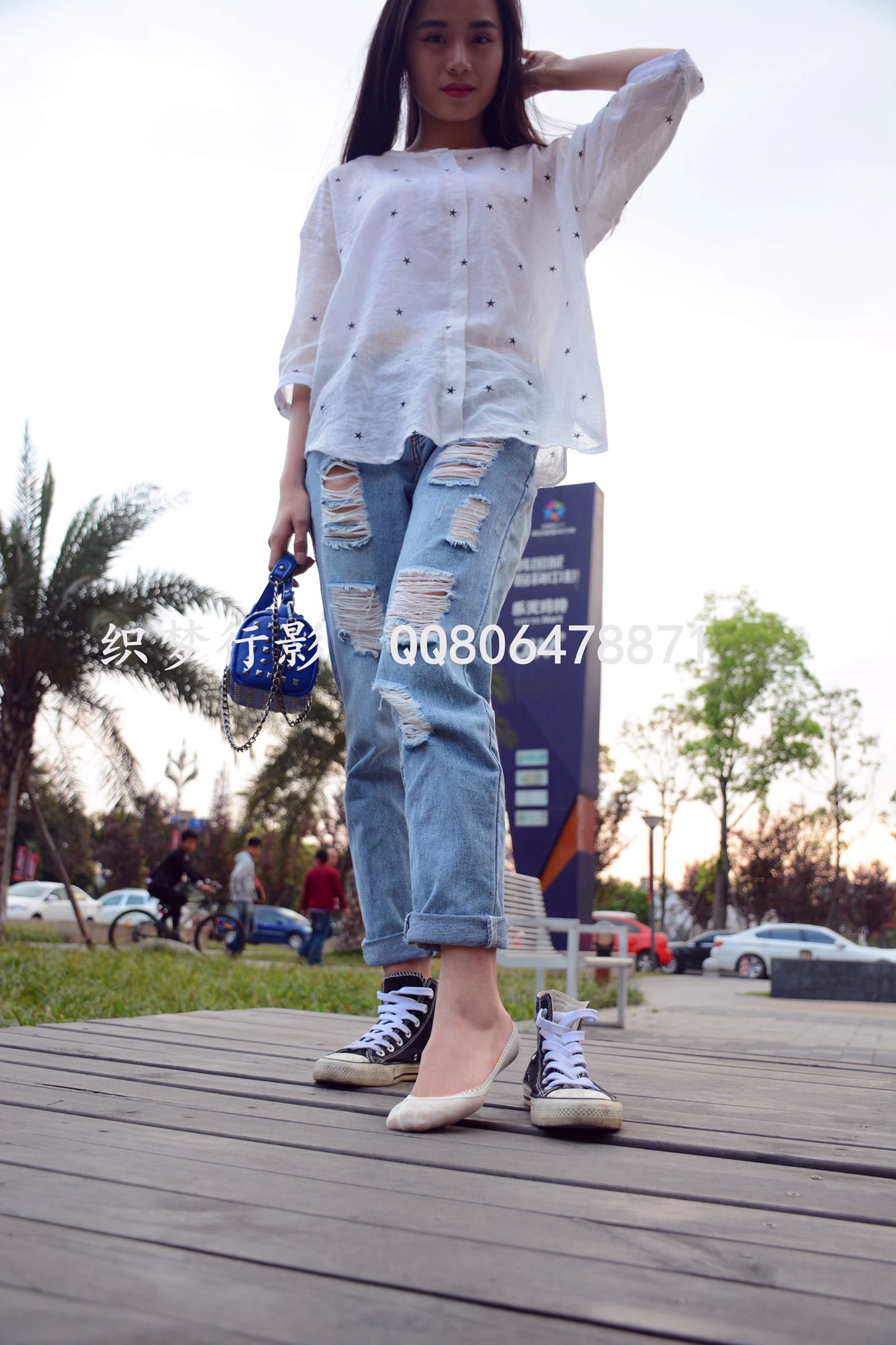 图片[191]-织梦行影@NO.015-第十五期 黑色高帮帆布鞋黄船袜（船袜）[227P] – 速更版-美库