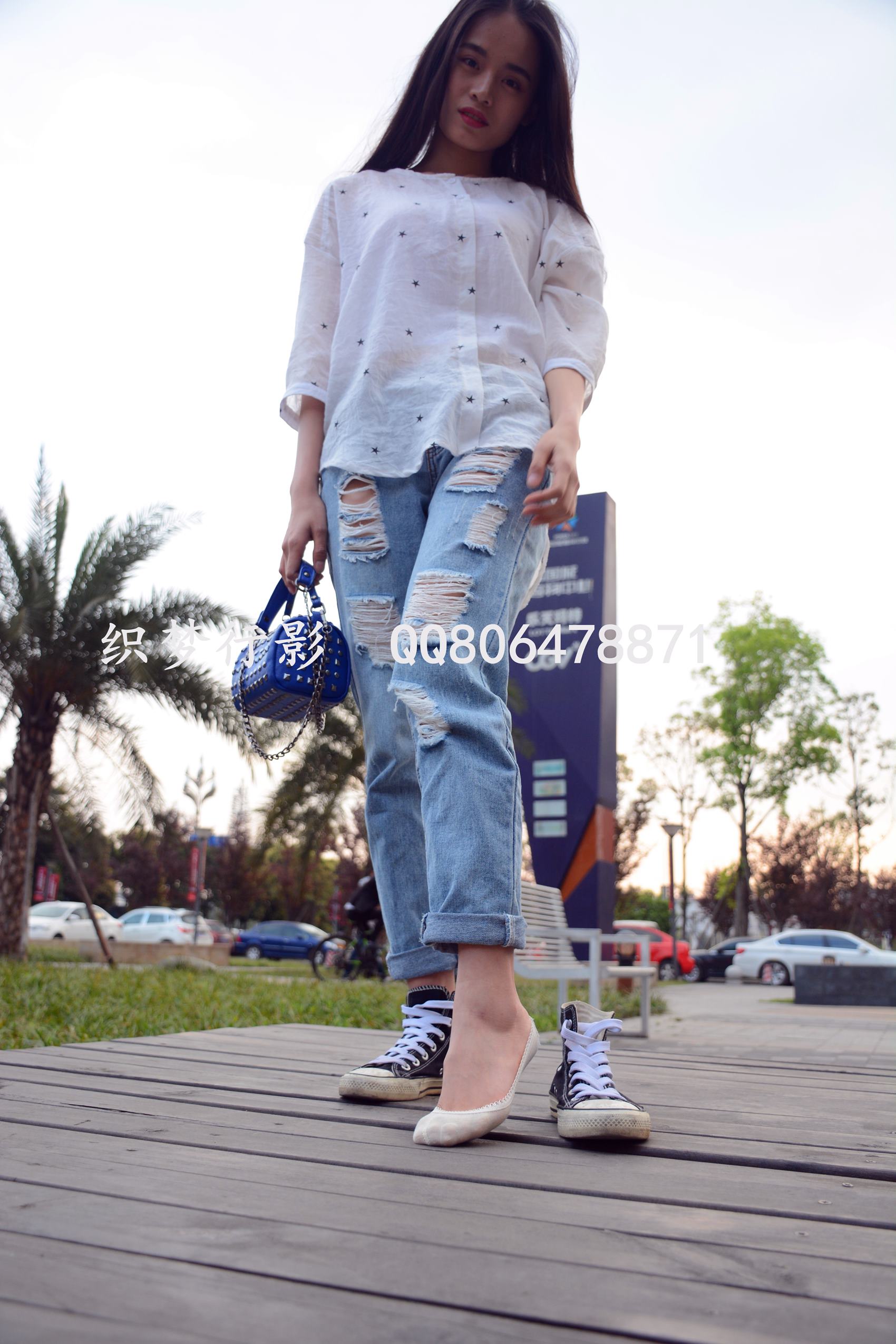 图片[192]-织梦行影@NO.015-第十五期 黑色高帮帆布鞋黄船袜（船袜）[227P] – 速更版-美库