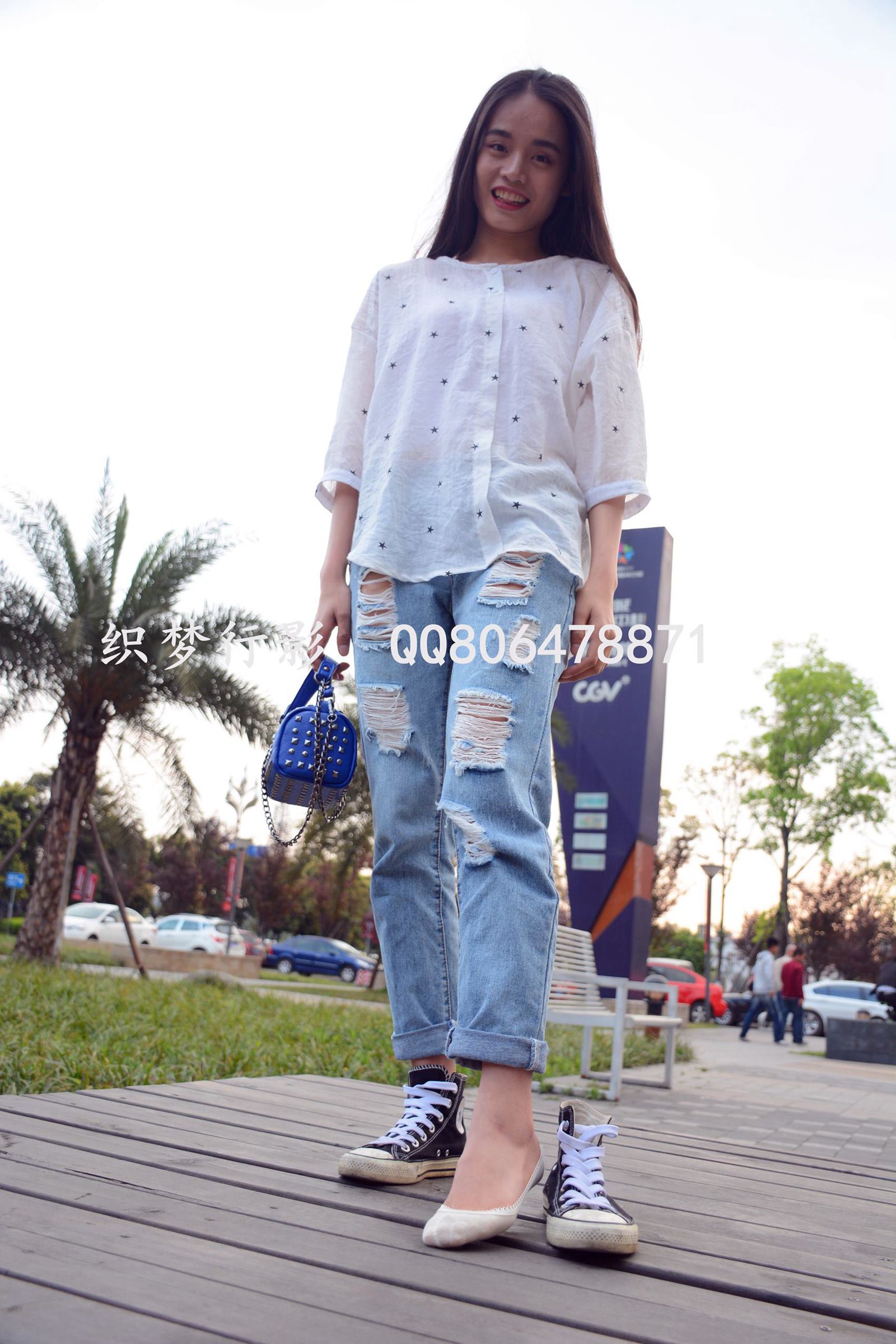 图片[193]-织梦行影@NO.015-第十五期 黑色高帮帆布鞋黄船袜（船袜）[227P] – 速更版-美库