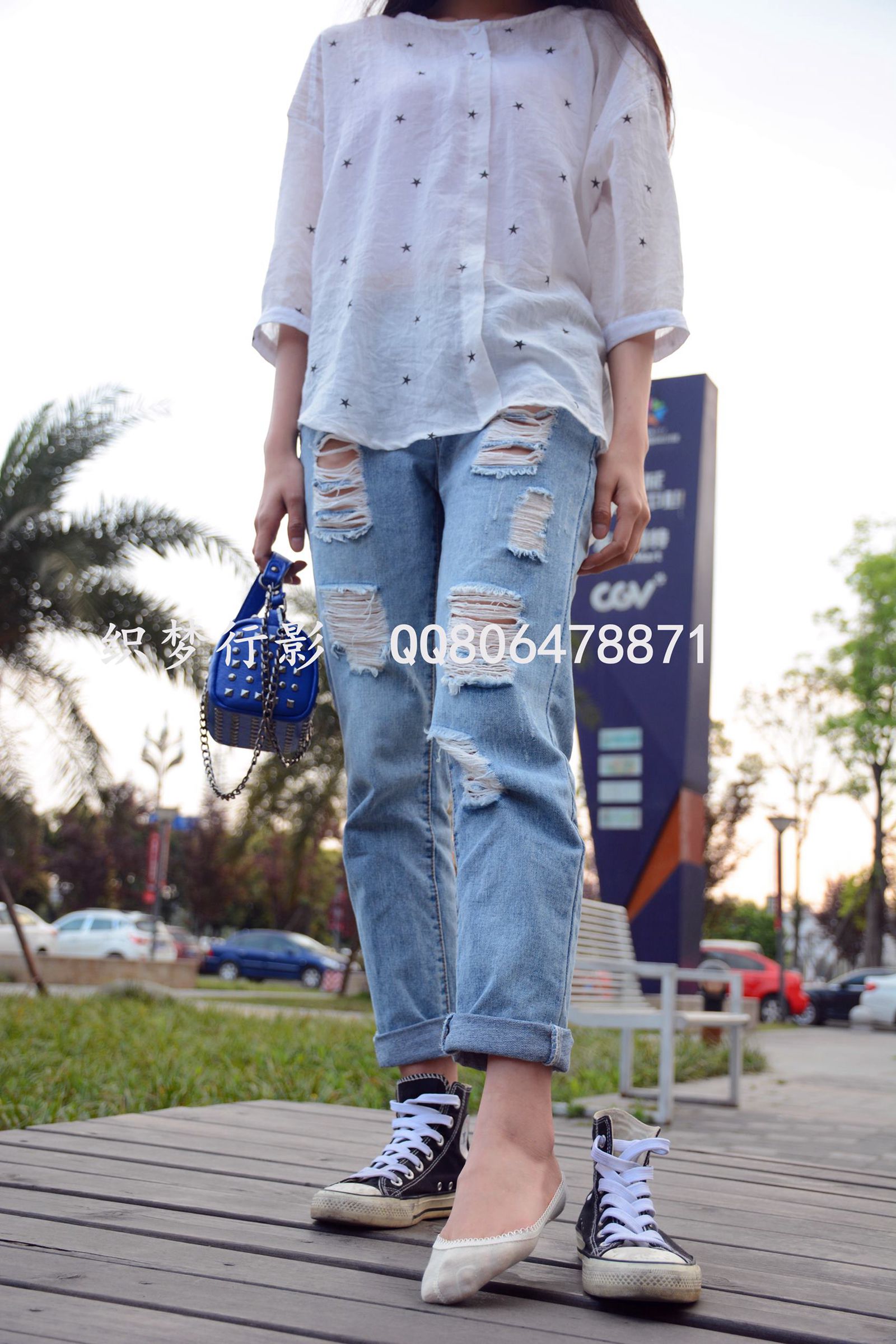 图片[194]-织梦行影@NO.015-第十五期 黑色高帮帆布鞋黄船袜（船袜）[227P] – 速更版-美库