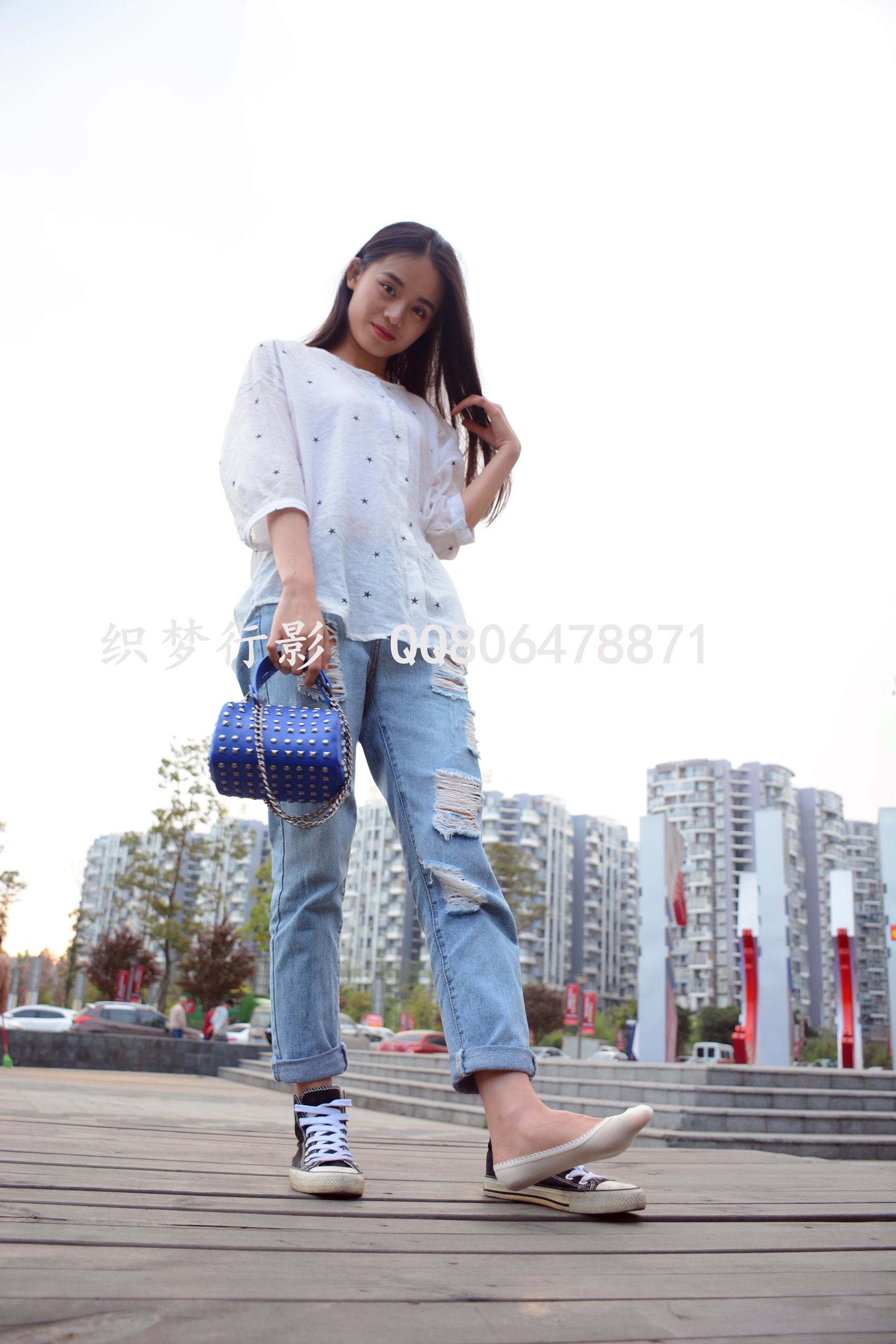 图片[195]-织梦行影@NO.015-第十五期 黑色高帮帆布鞋黄船袜（船袜）[227P] – 速更版-美库