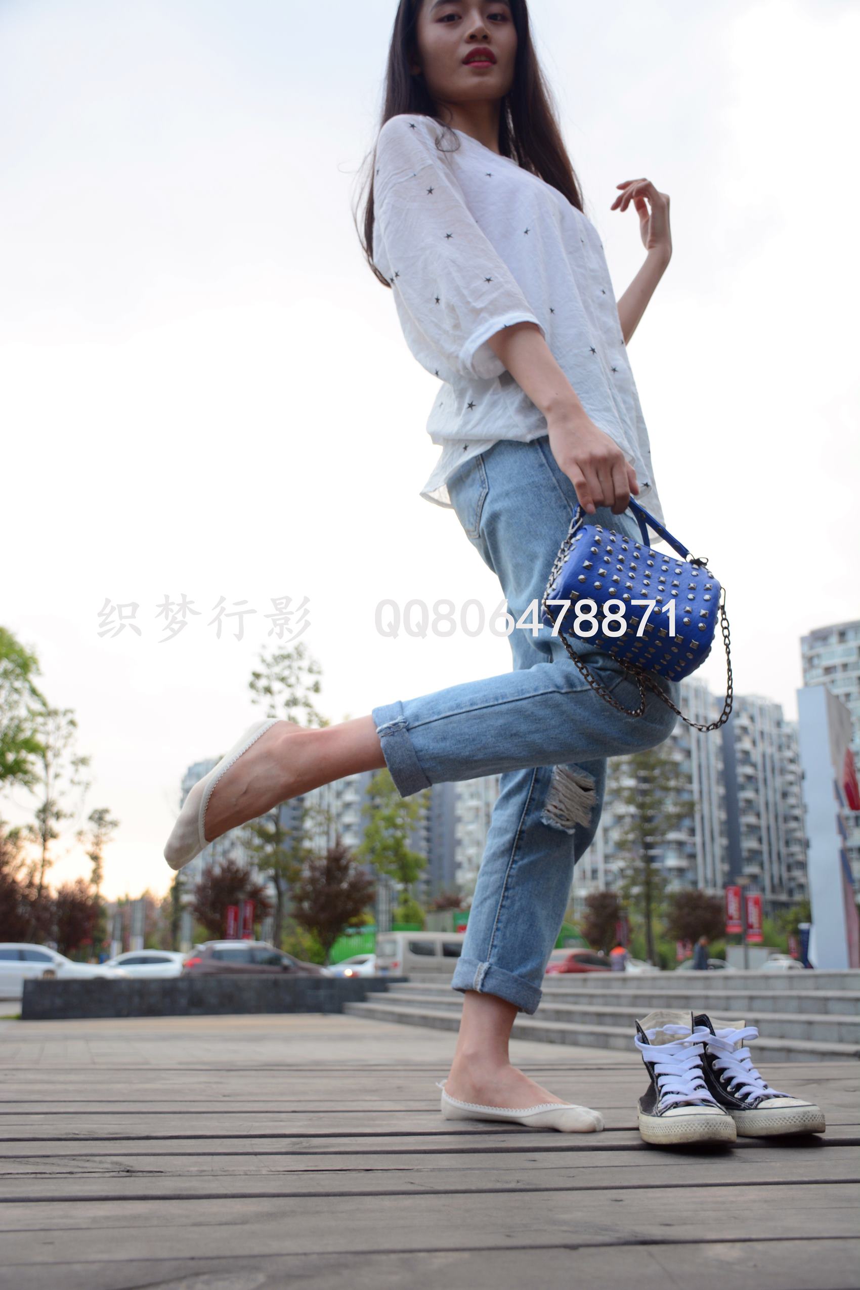 图片[202]-织梦行影@NO.015-第十五期 黑色高帮帆布鞋黄船袜（船袜）[227P] – 速更版-美库